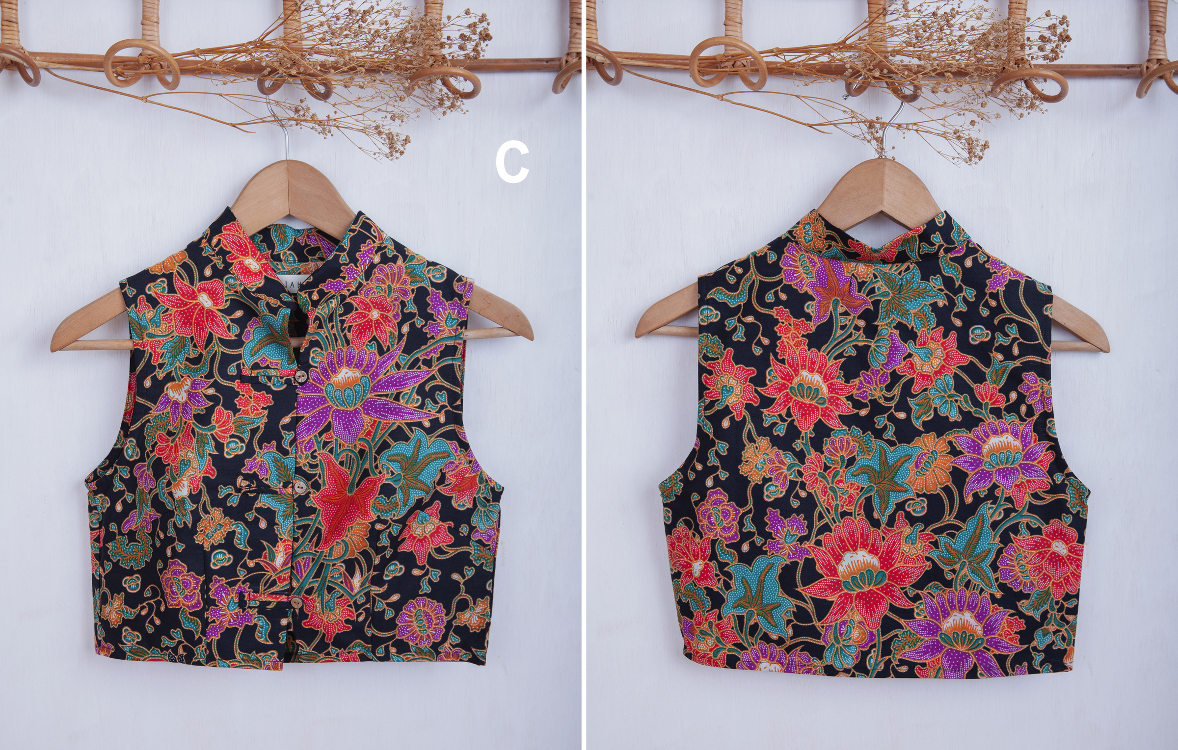 Niah+Co Crop Cheongsam Size S_003