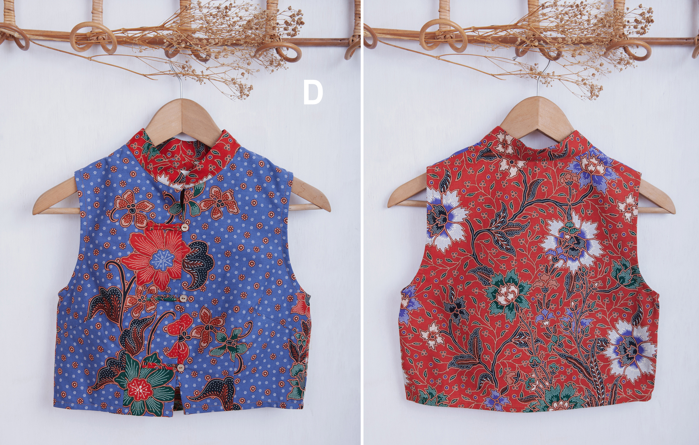 Niah+Co Crop Cheongsam Size S_004