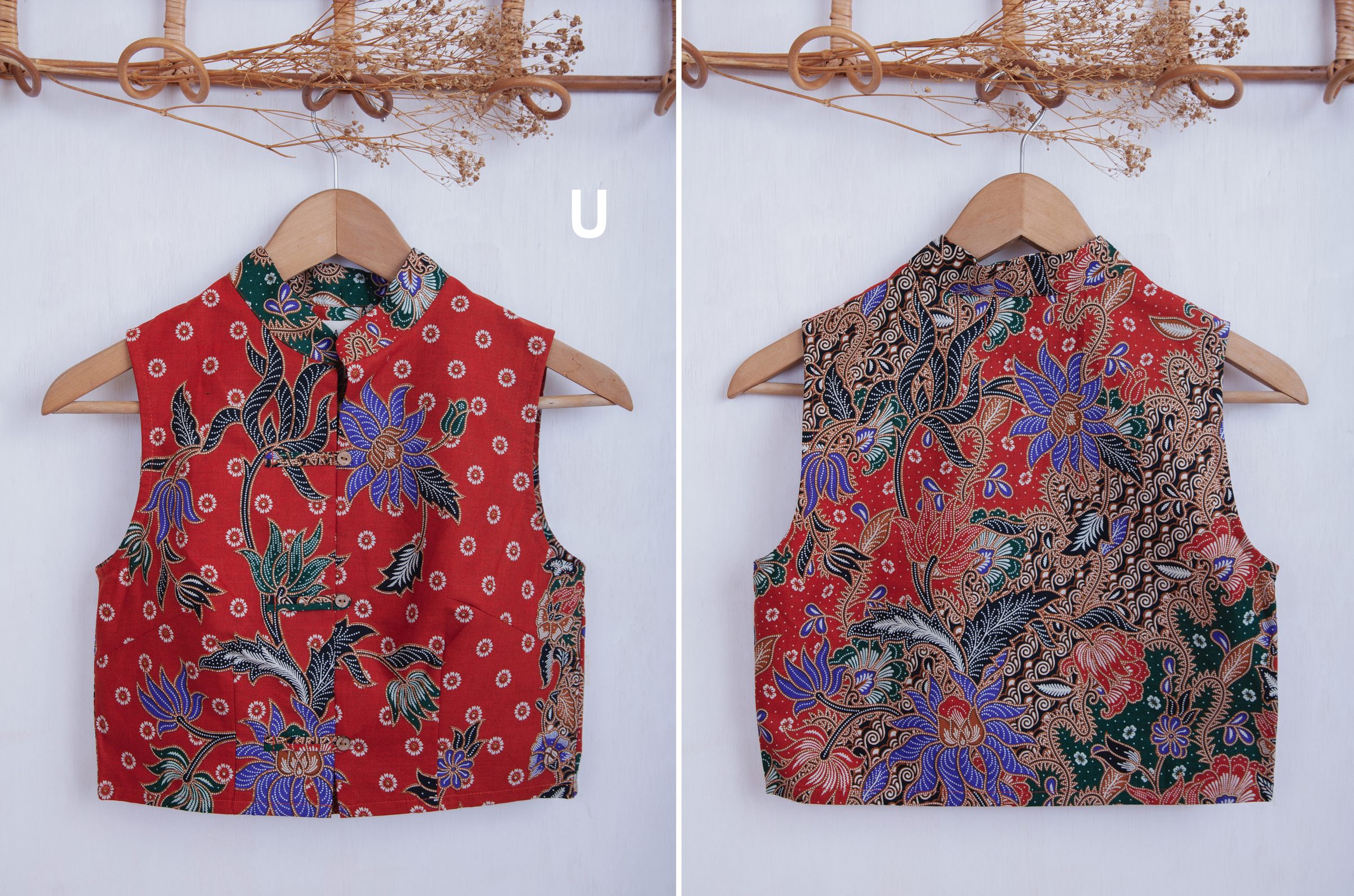 Niah+Co Crop Cheongsam Size S_021