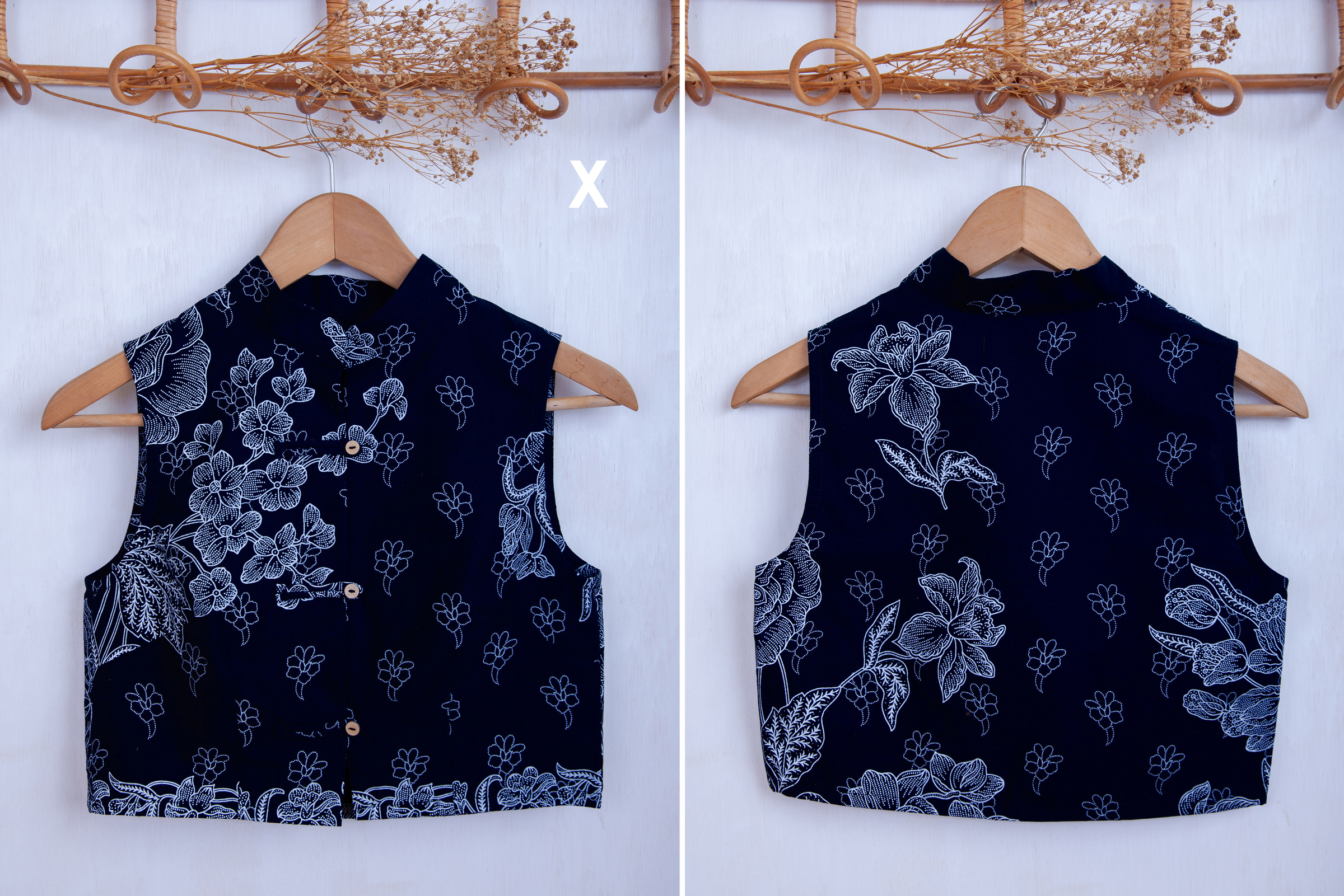 Niah+Co Crop Cheongsam Size S_024