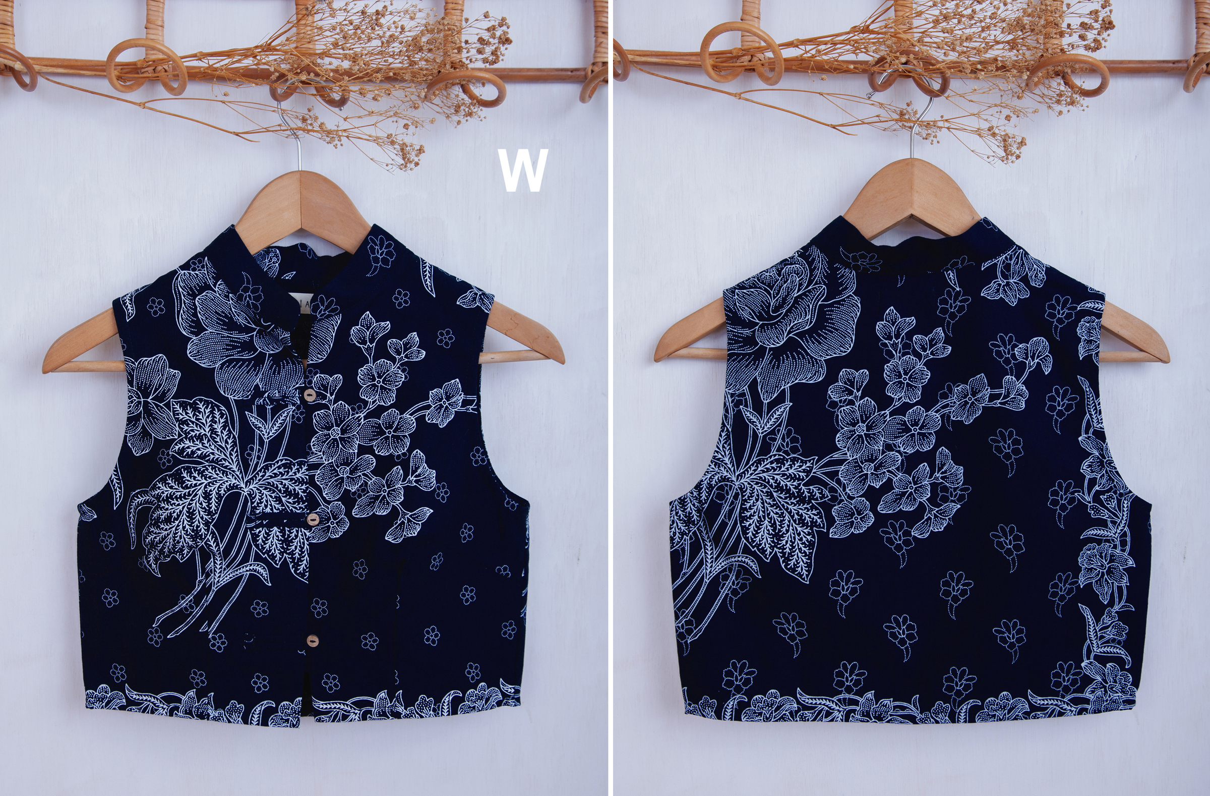 Niah+Co Crop Cheongsam Size S_023