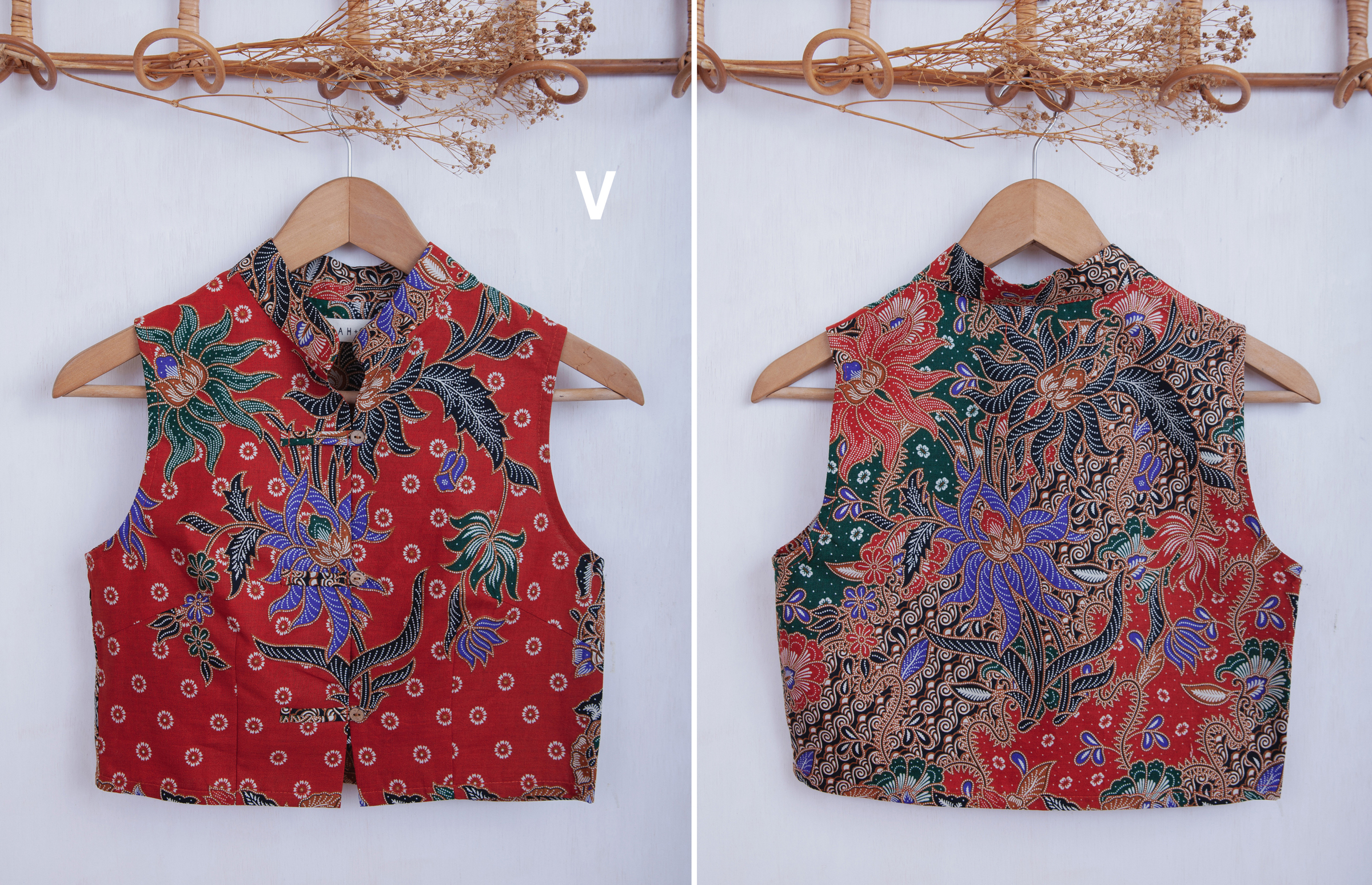 Niah+Co Crop Cheongsam Size S_022
