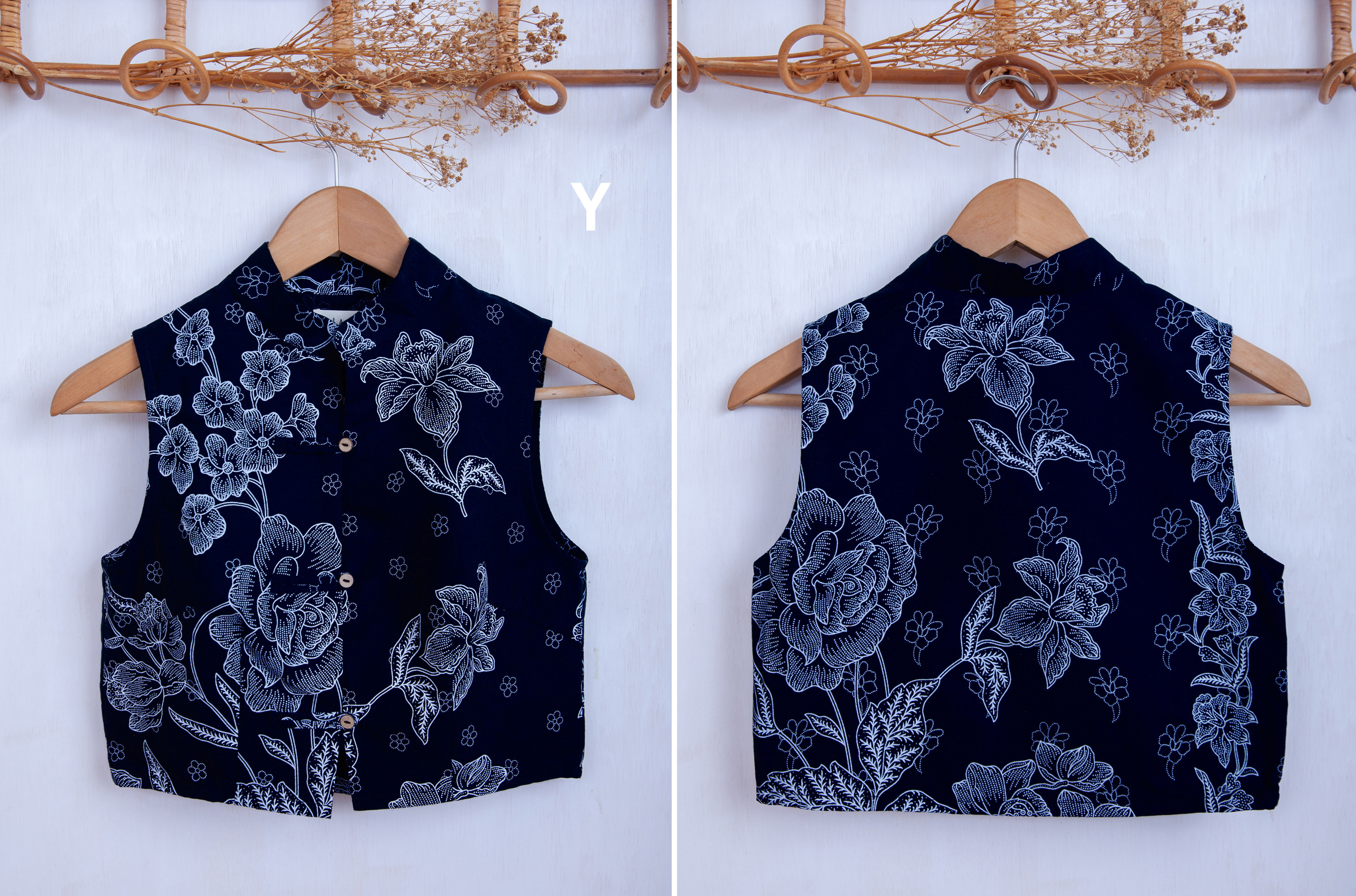 Niah+Co Crop Cheongsam Size S_025