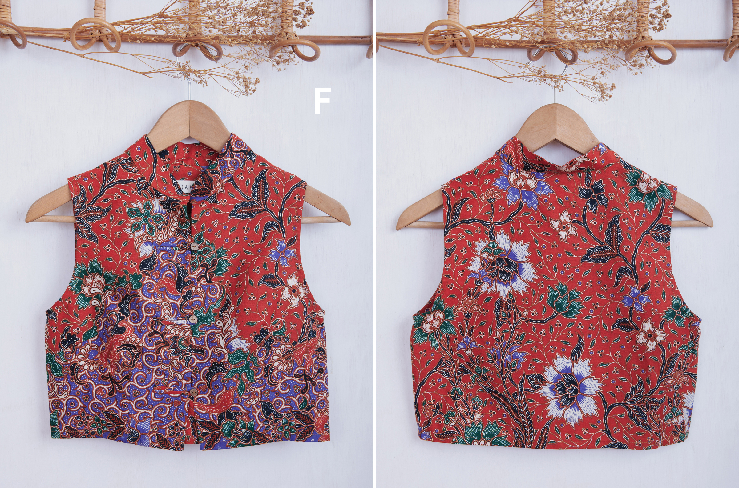 Niah+Co Crop Cheongsam Size S_006