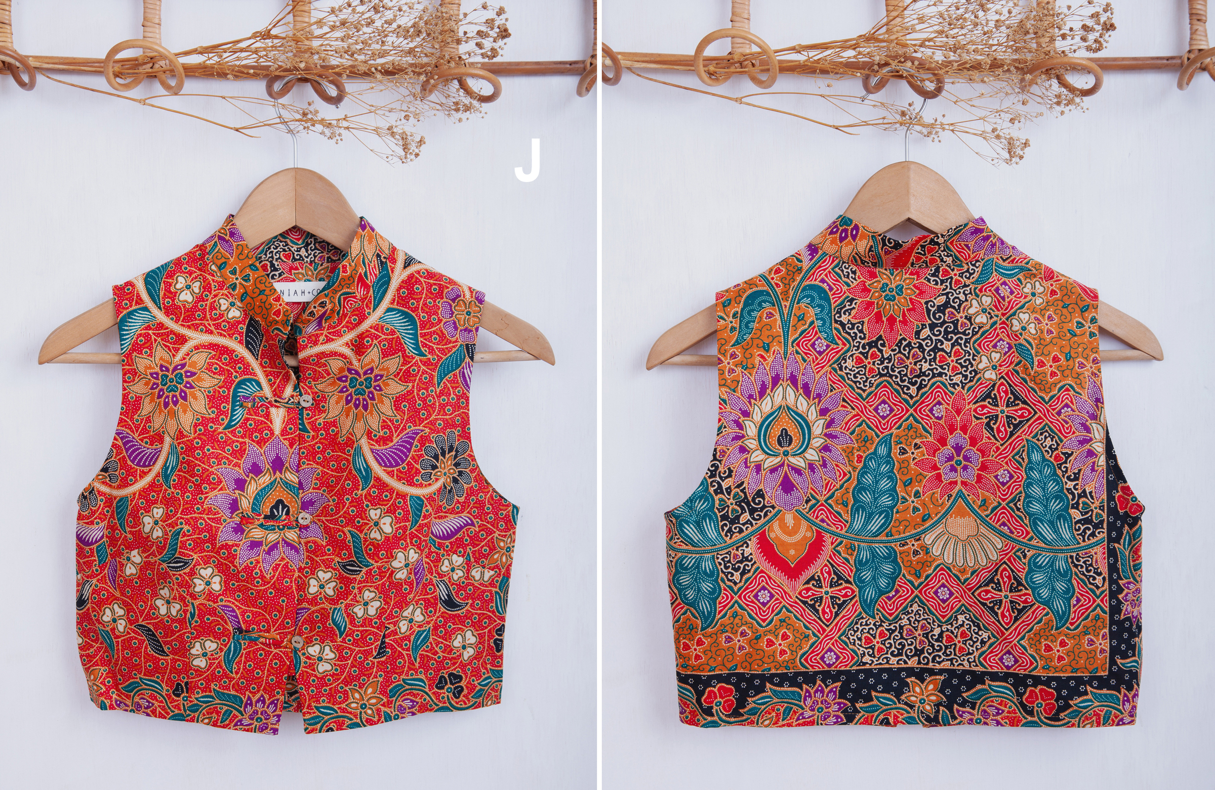 Niah+Co Crop Cheongsam Size S_010