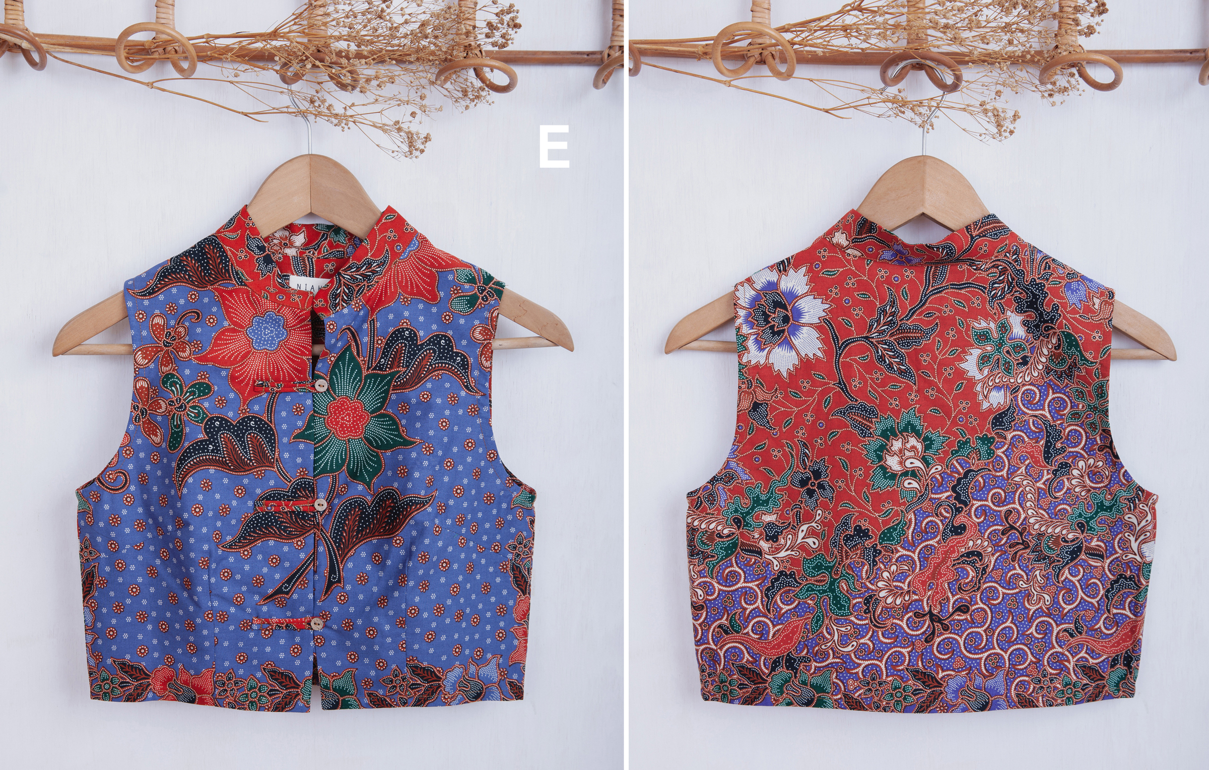 Niah+Co Crop Cheongsam Size S_005