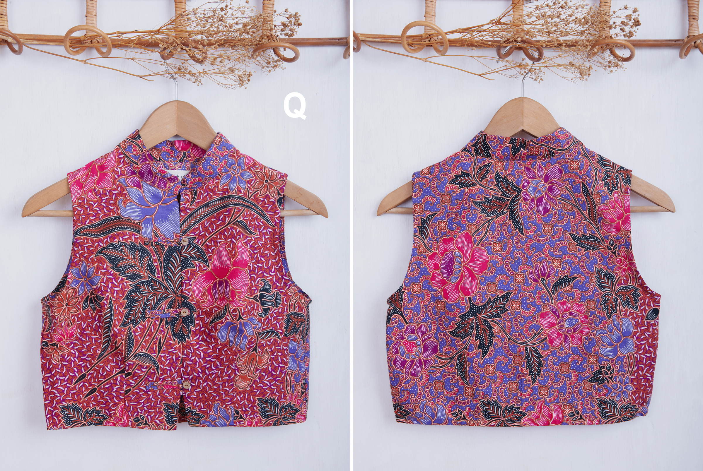 Niah+Co Crop Cheongsam Size S_017