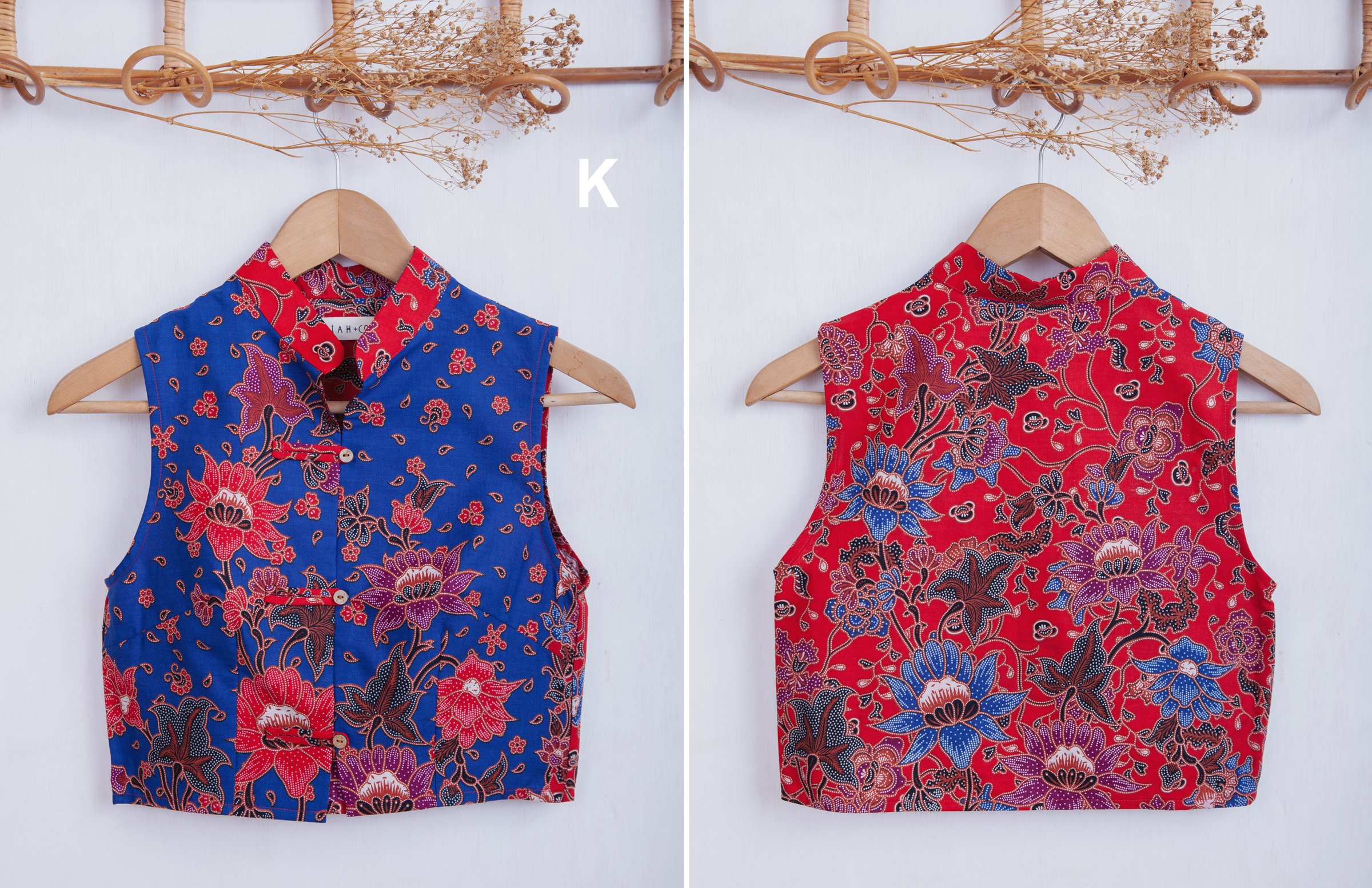 Niah+Co Crop Cheongsam Size S_011