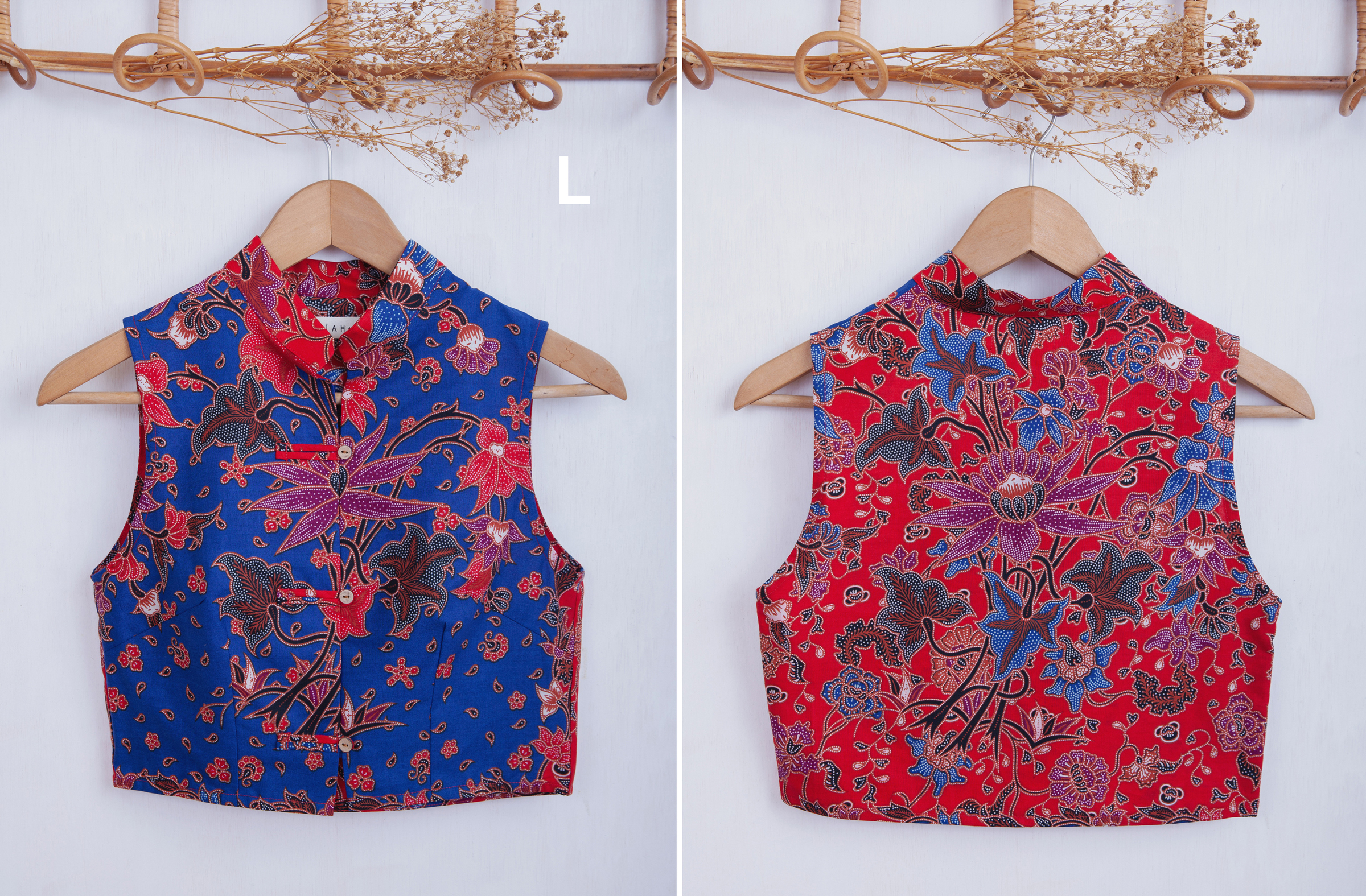 Niah+Co Crop Cheongsam Size S_012