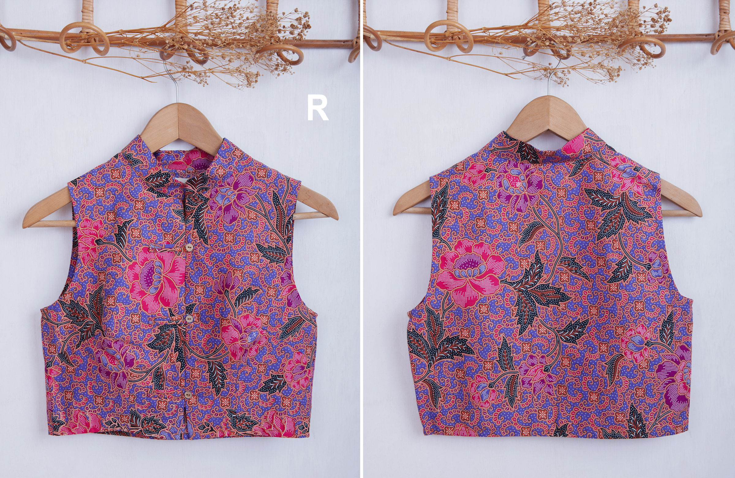 Niah+Co Crop Cheongsam Size S_018