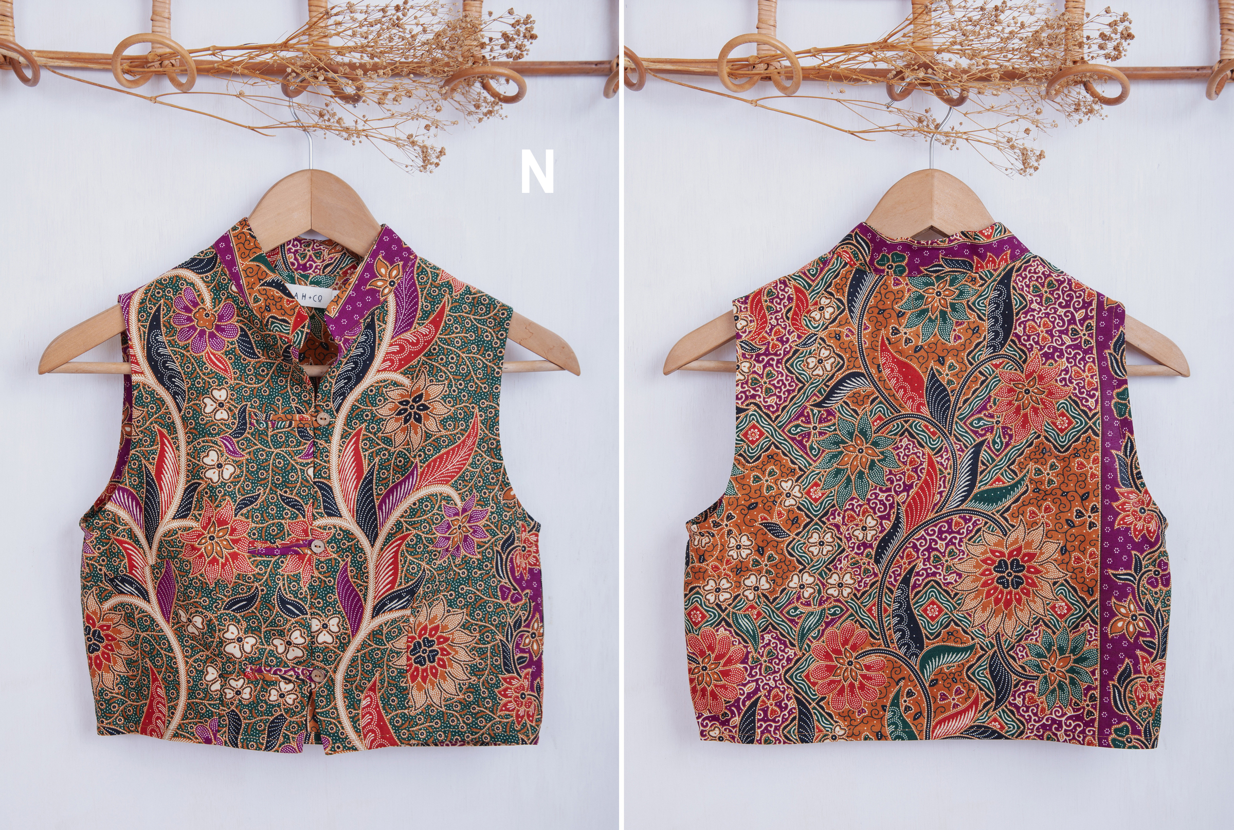 Niah+Co Crop Cheongsam Size S_014