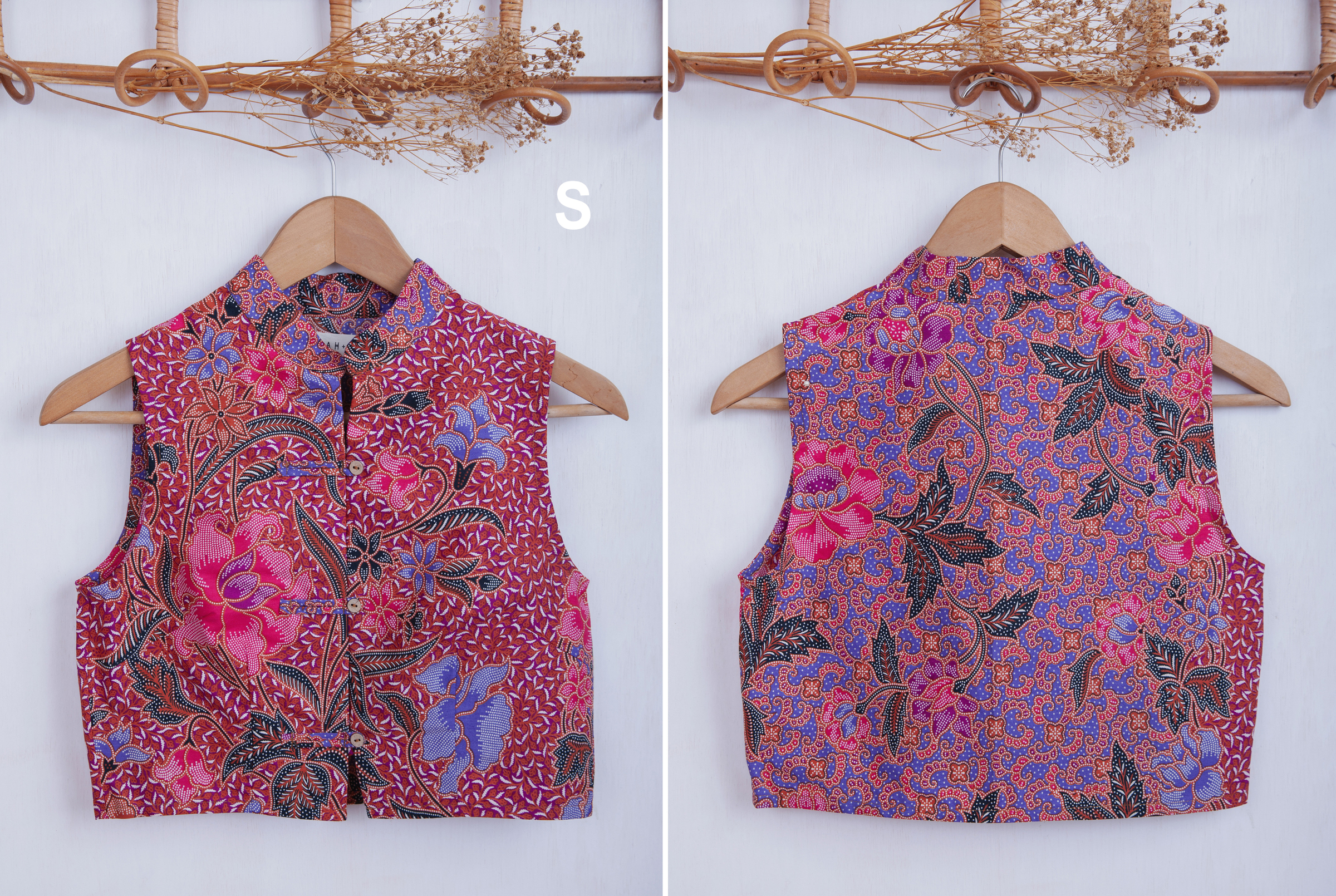 Niah+Co Crop Cheongsam Size S_019