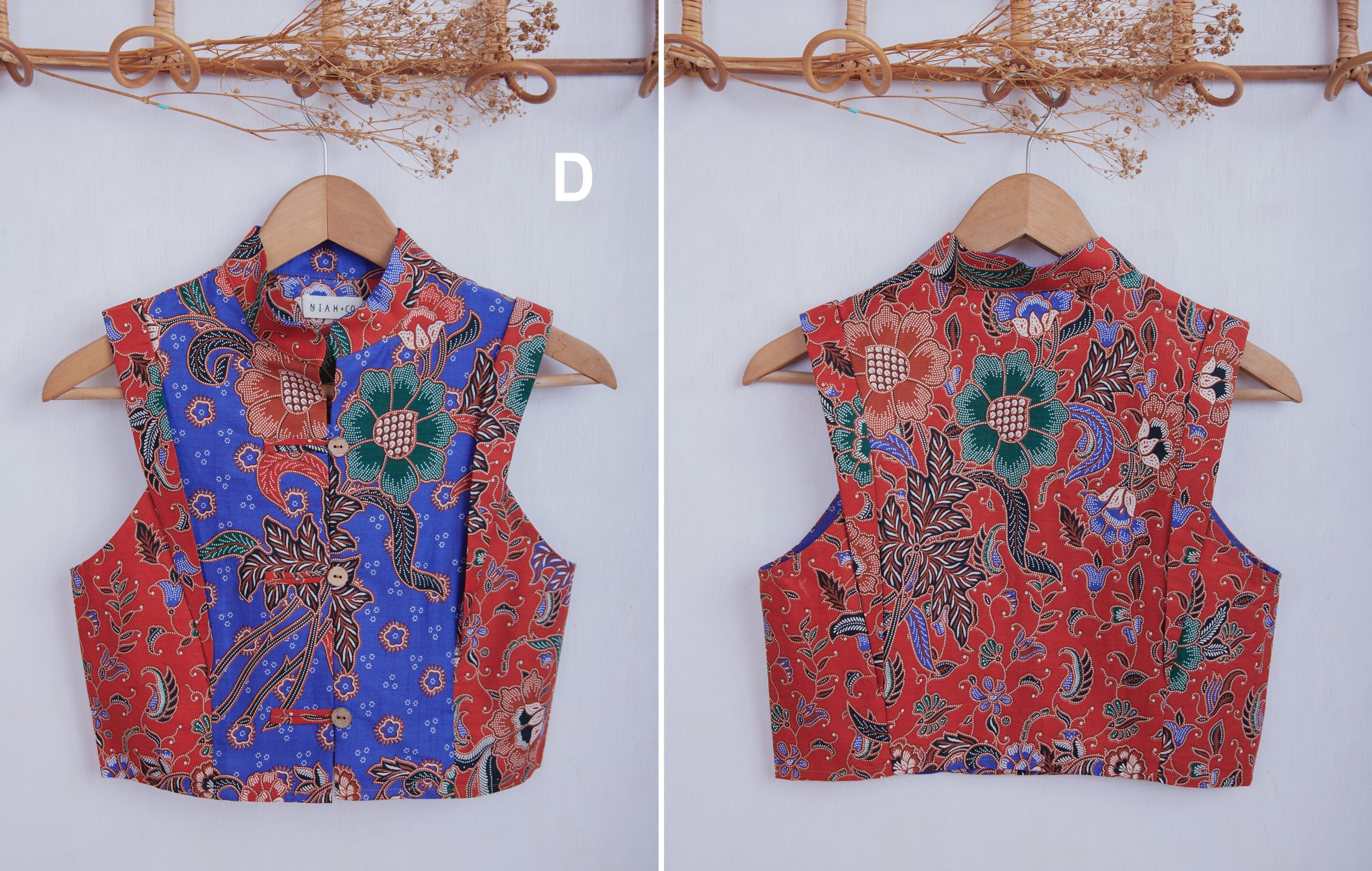 Niah+Co Crop Boxy Cheongsam Size S_004