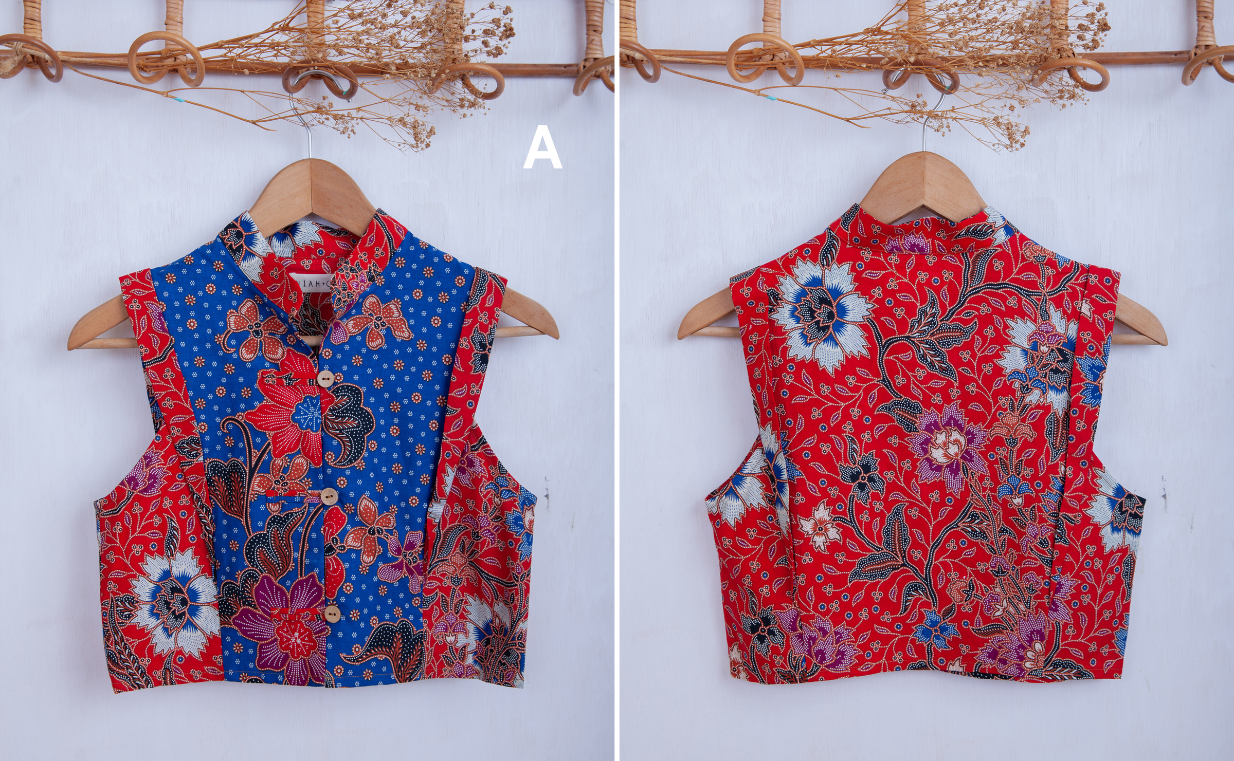 Niah+Co Crop Boxy Cheongsam Size S_001