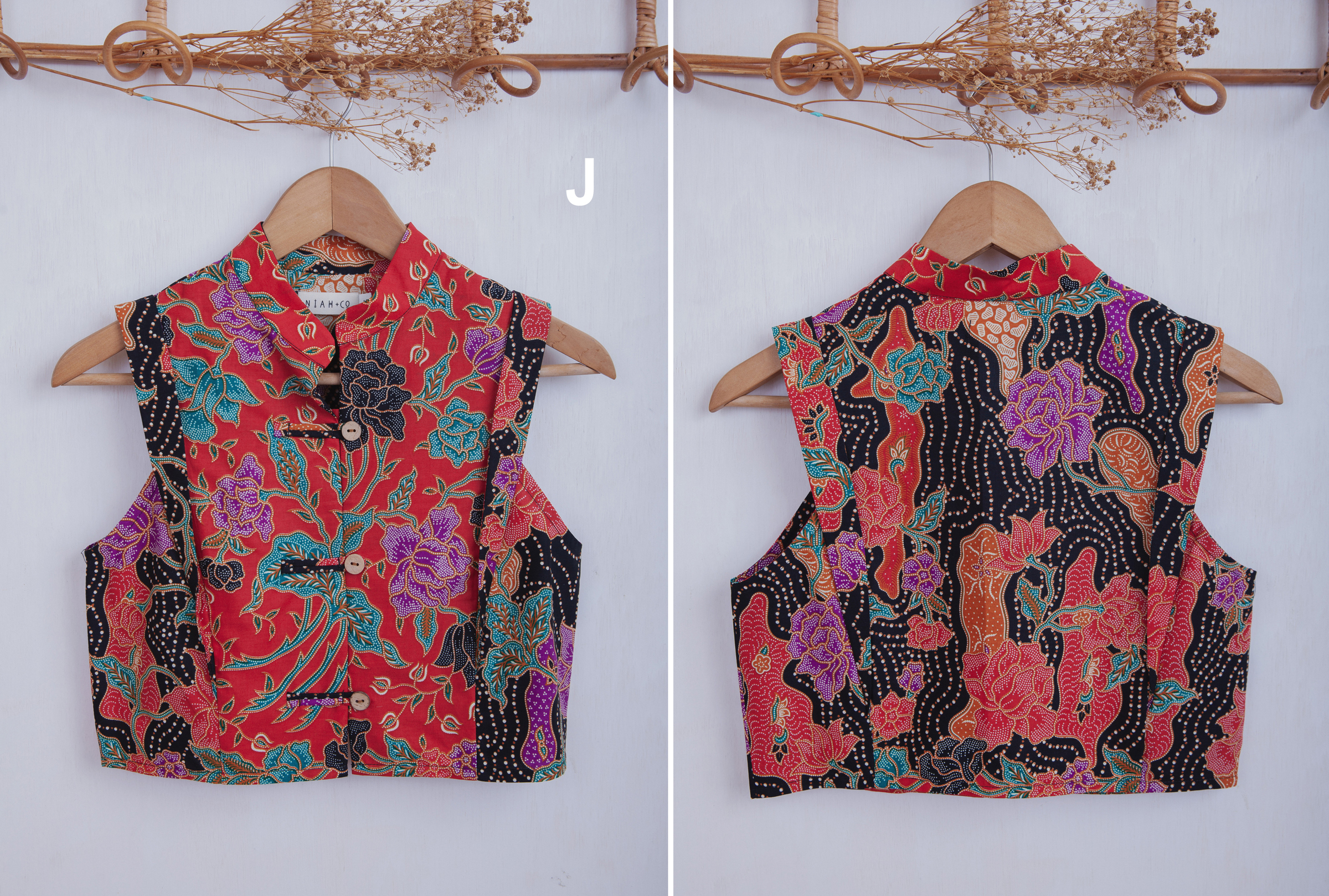 Niah+Co Crop Boxy Cheongsam Size S_010