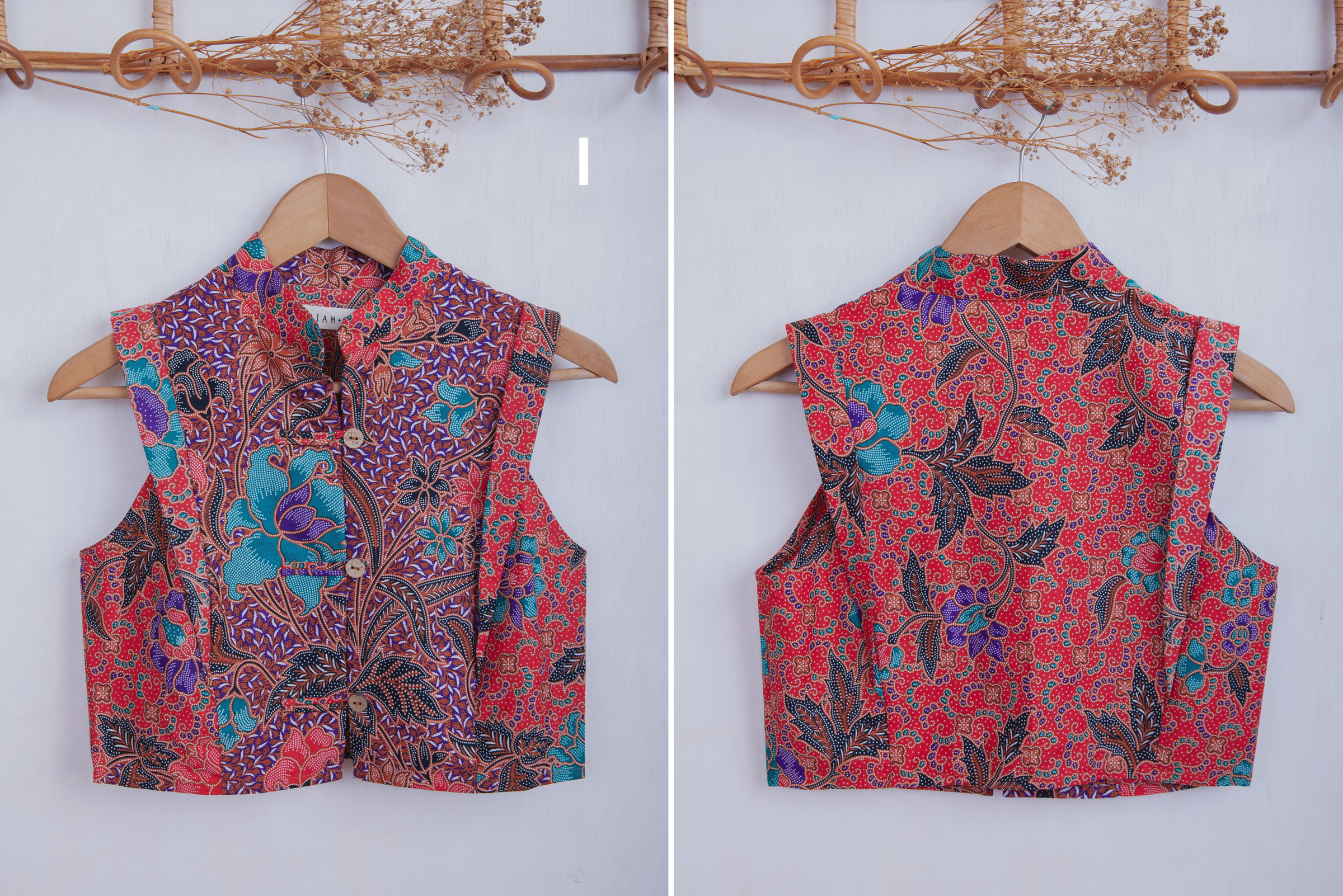 Niah+Co Crop Boxy Cheongsam Size S_009