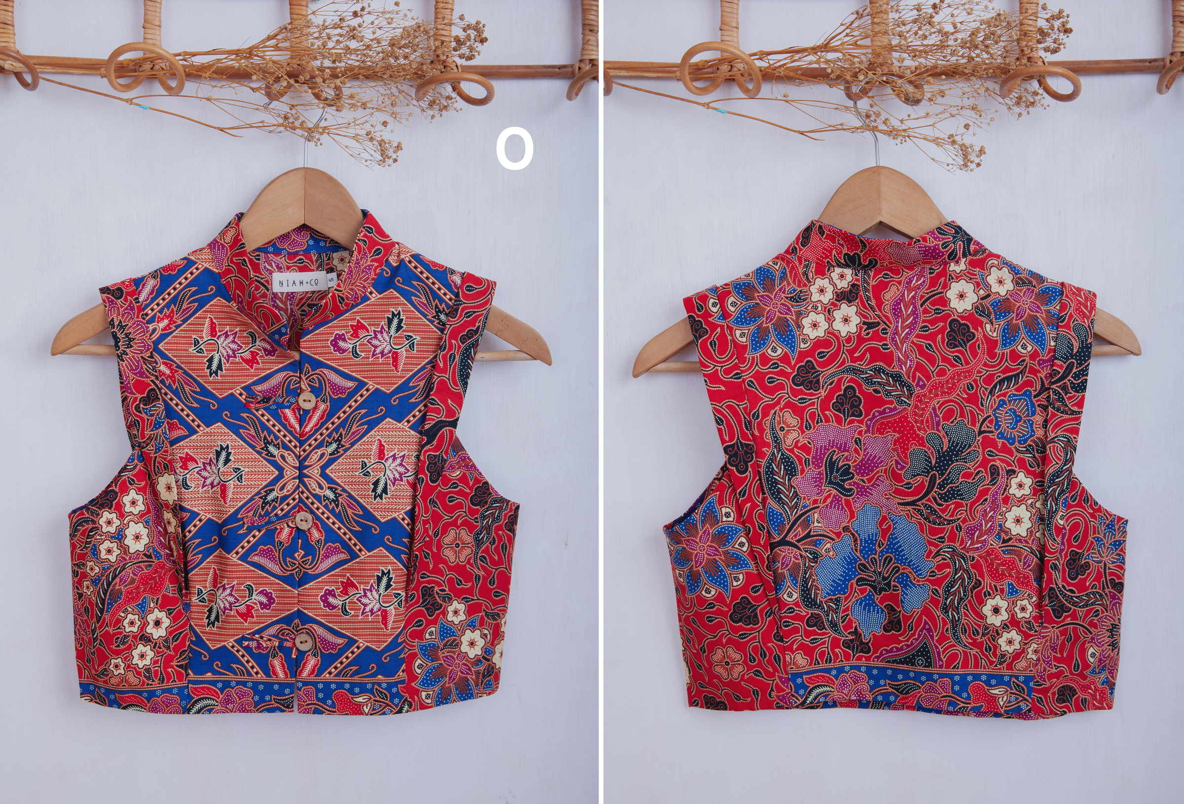 Niah+Co Crop Boxy Cheongsam Size S_015