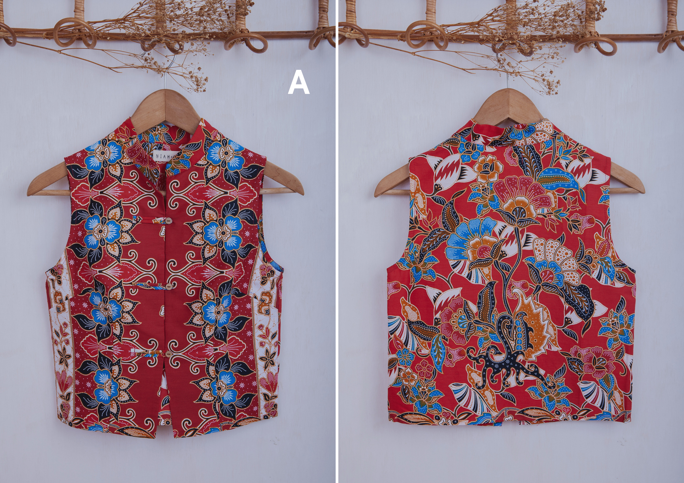 Niah+Co Crop Regular Cheongsam Size S_001