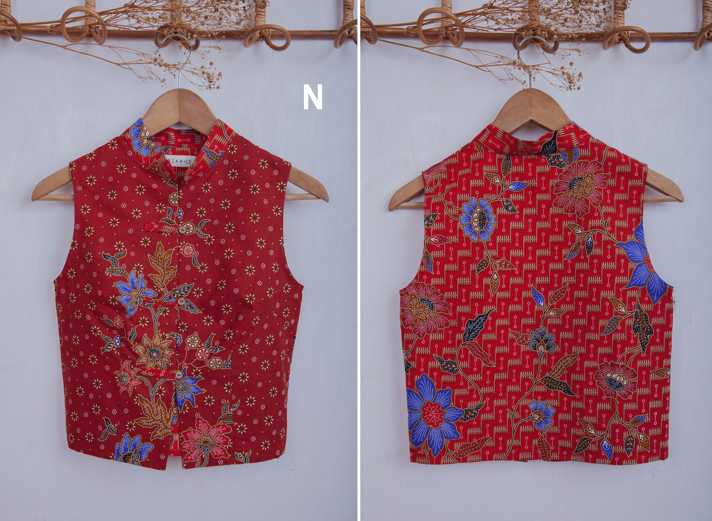 Niah+Co Crop Regular Cheongsam Size S_014