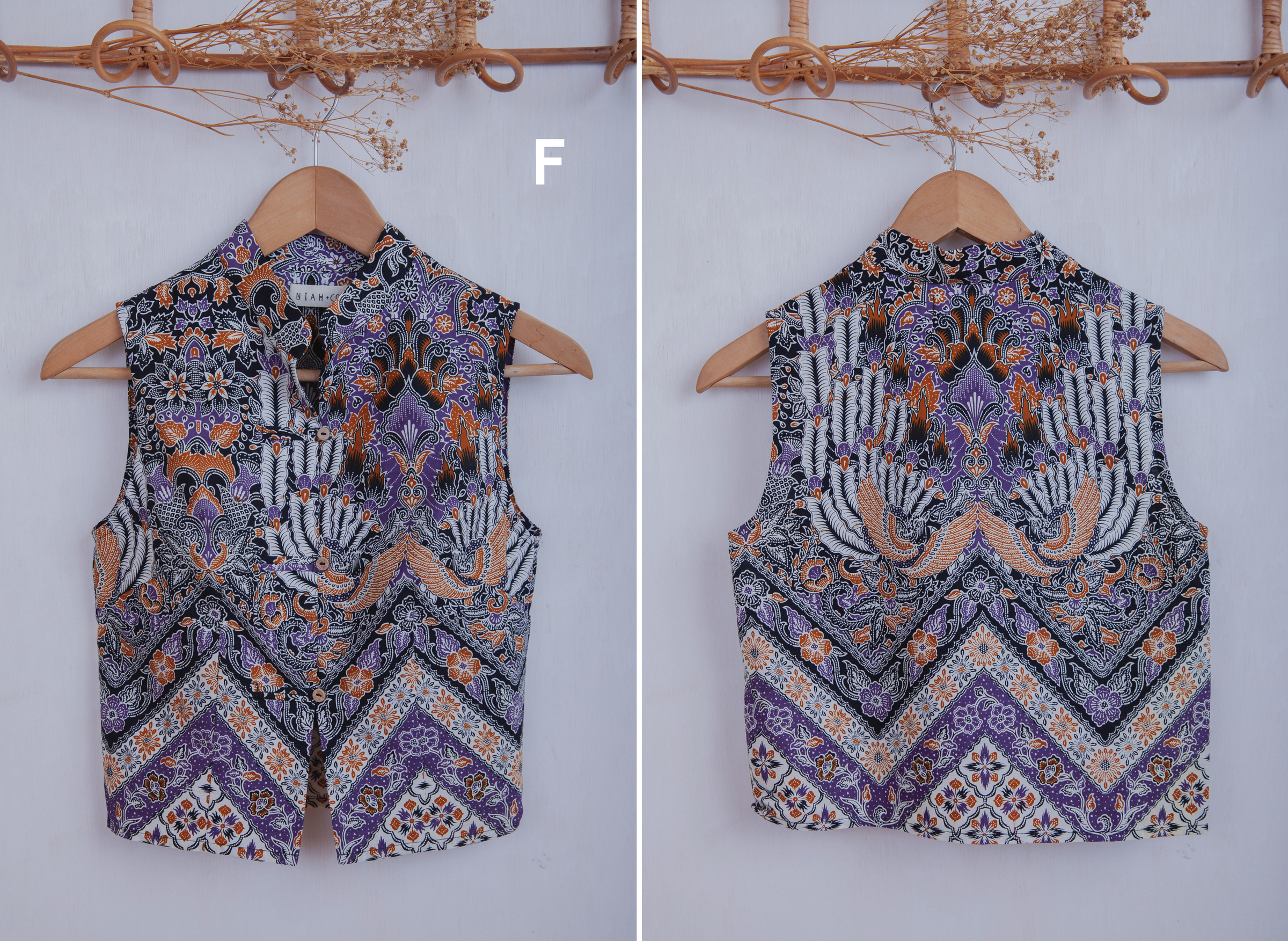 Niah+Co Crop Regular Cheongsam Size S_006