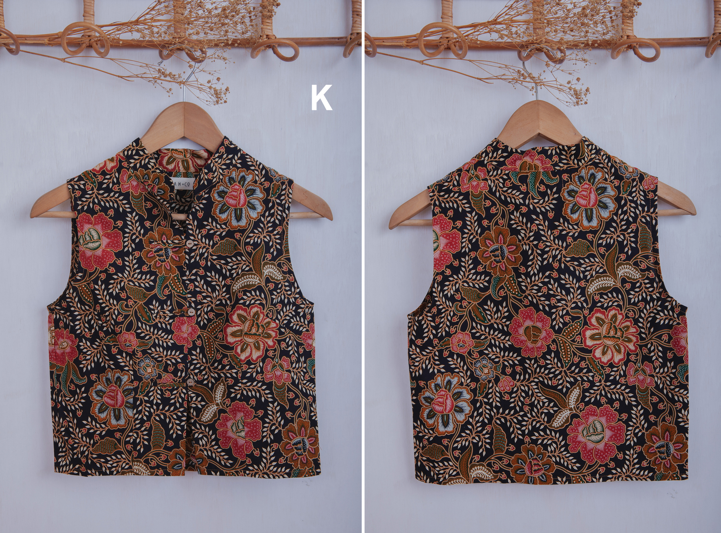 Niah+Co Crop Regular Cheongsam Size S_011