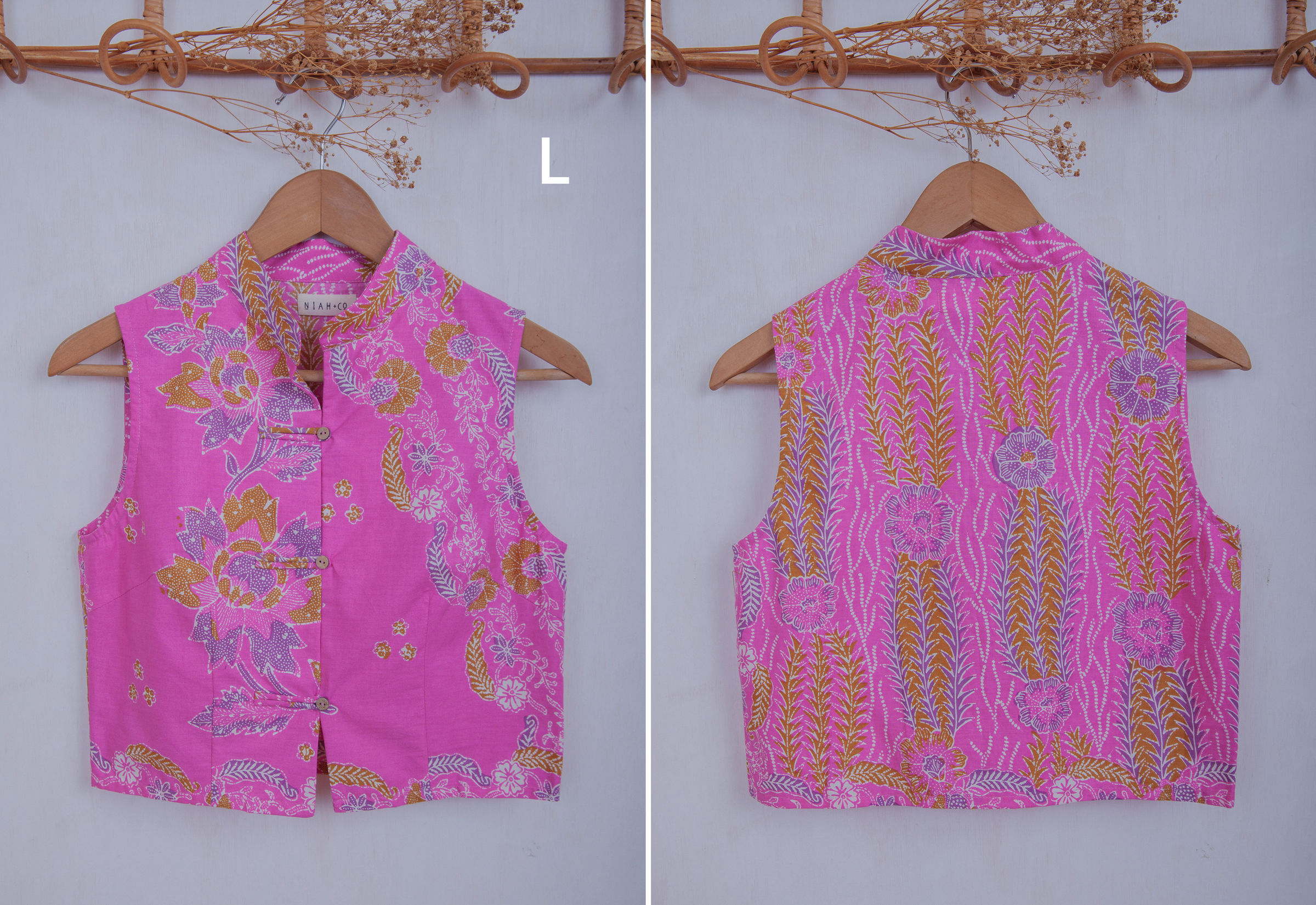 Niah+Co Crop Cheongsam Size M_012