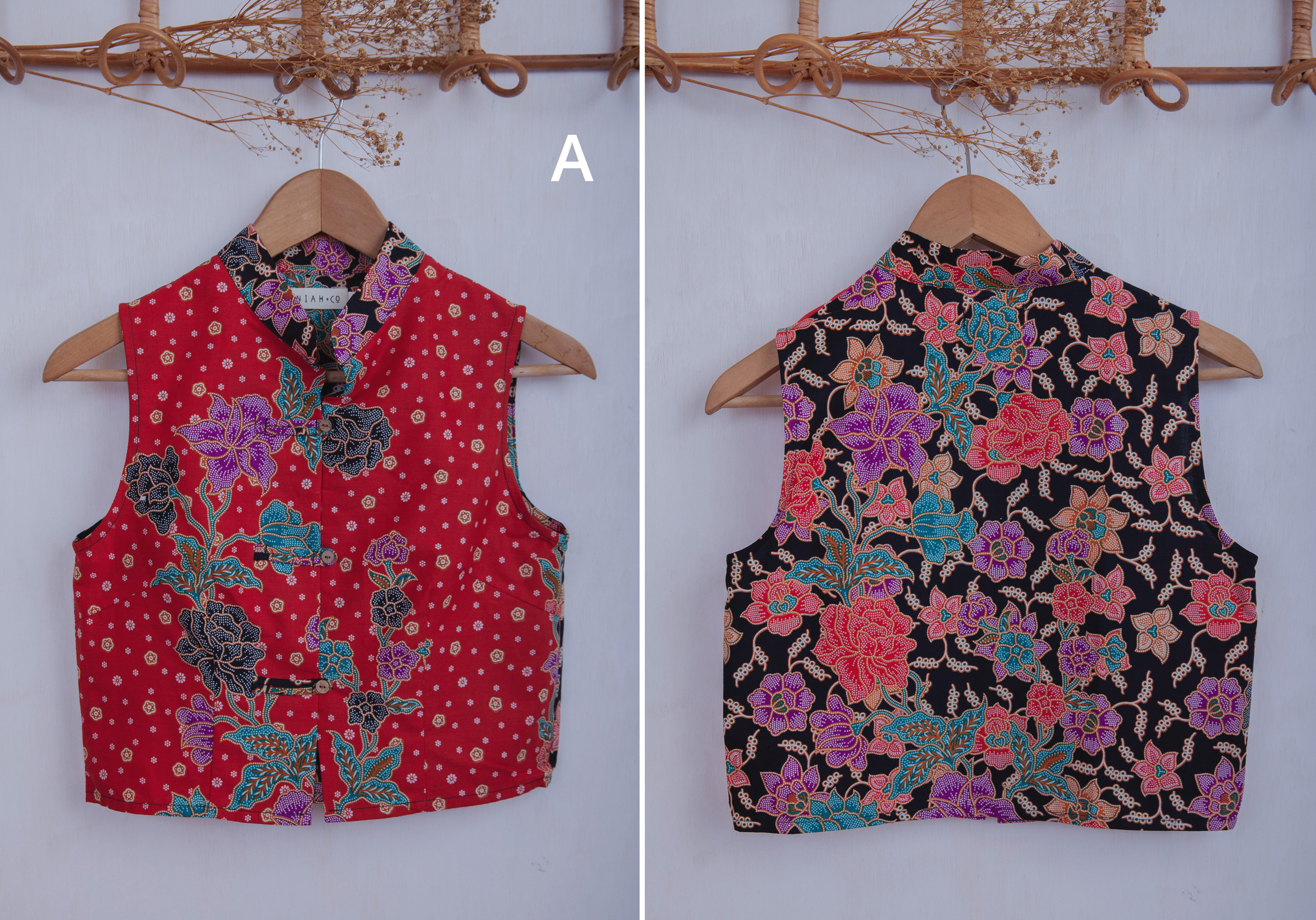 Niah+Co Crop Cheongsam Size M_001