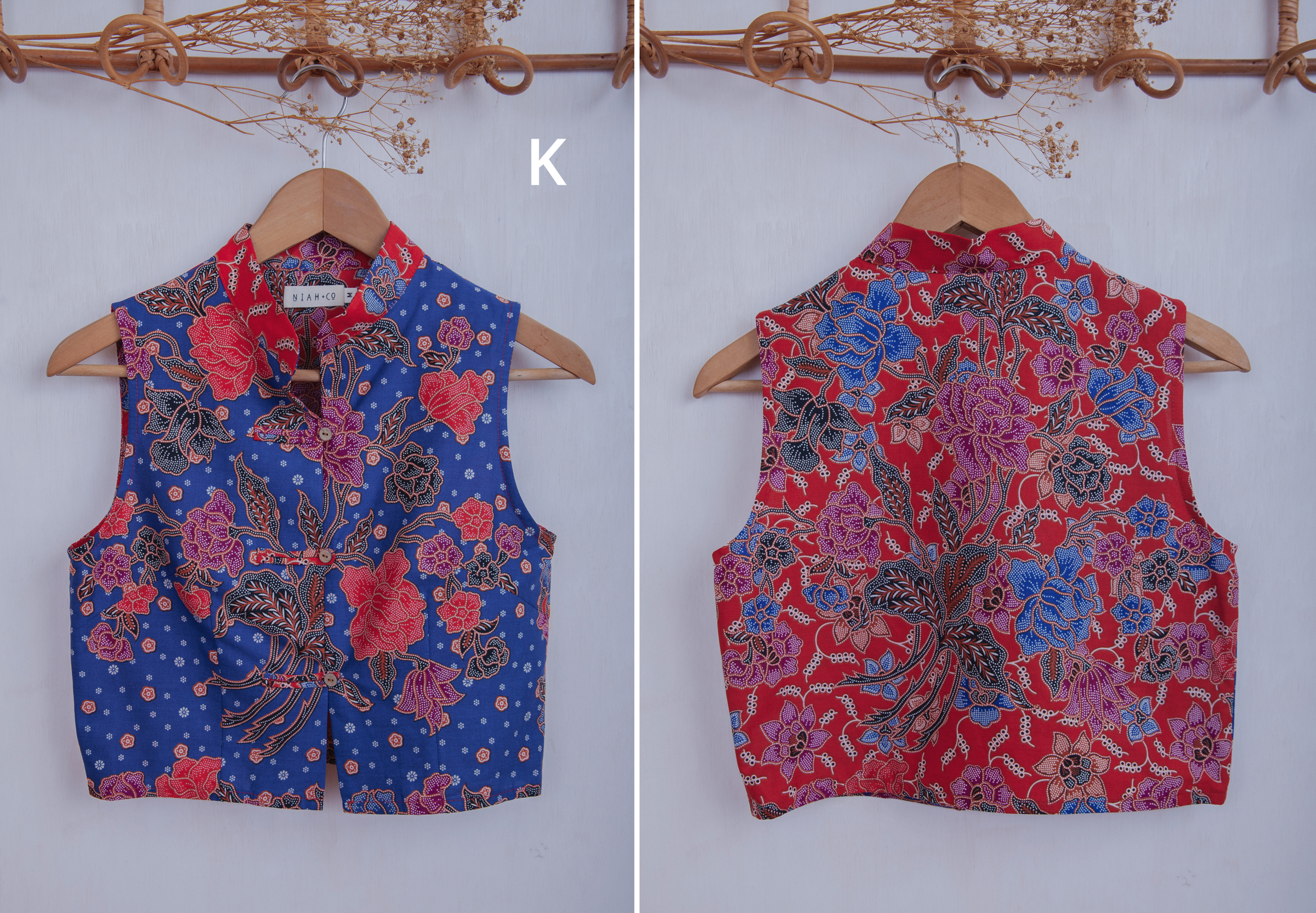 Niah+Co Crop Cheongsam Size M_011