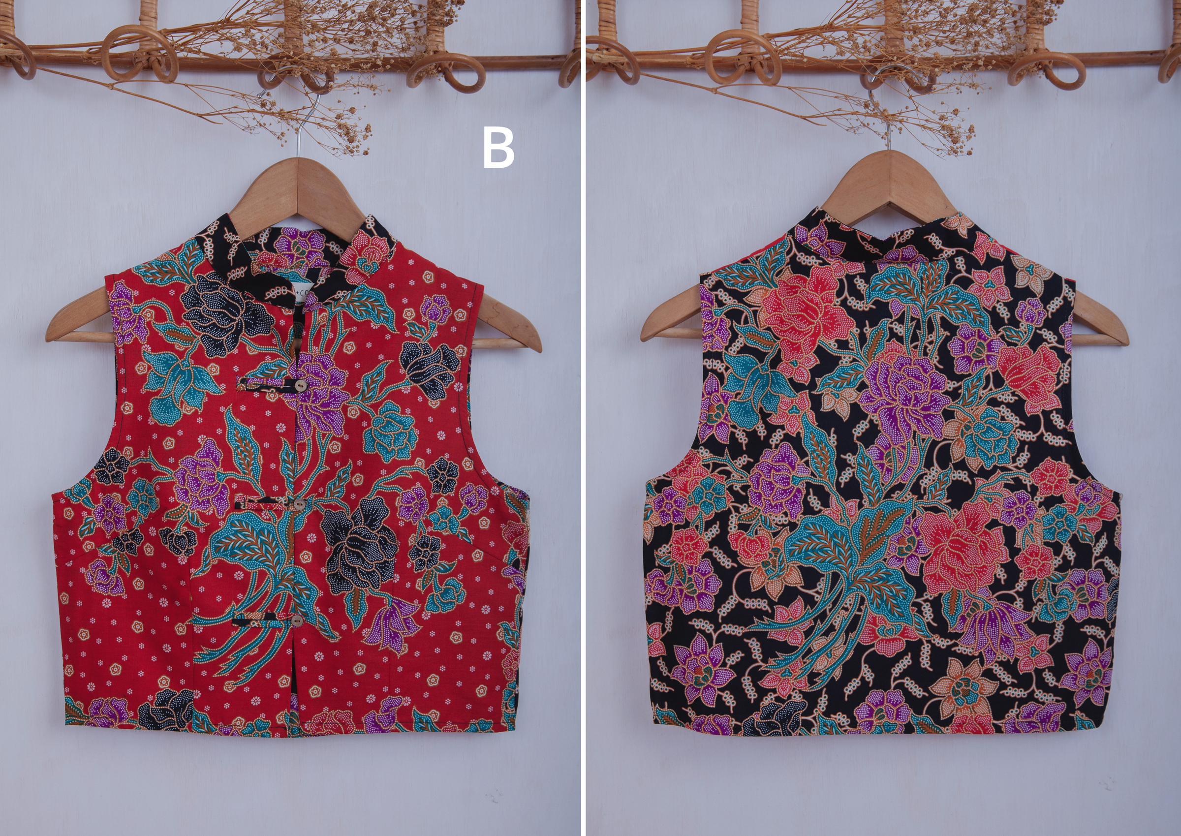 Niah+Co Crop Cheongsam Size M_002