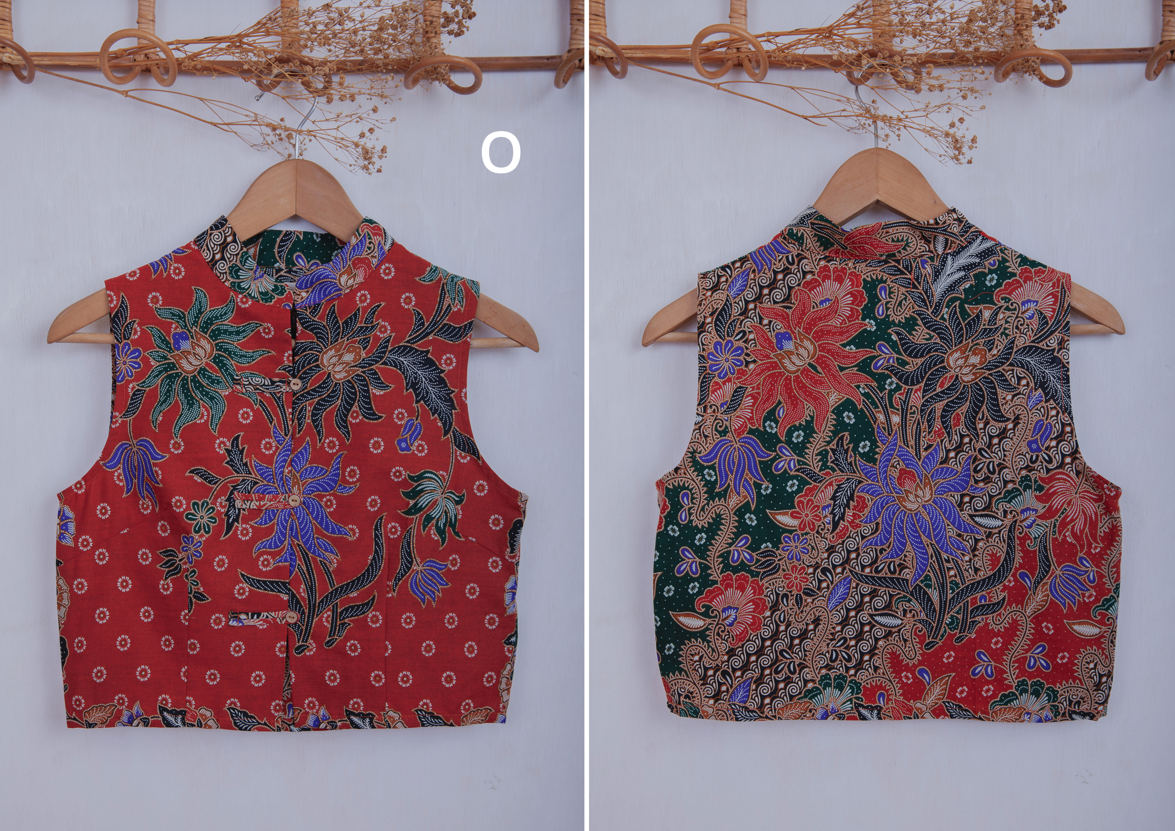 Niah+Co Crop Cheongsam Size M_015