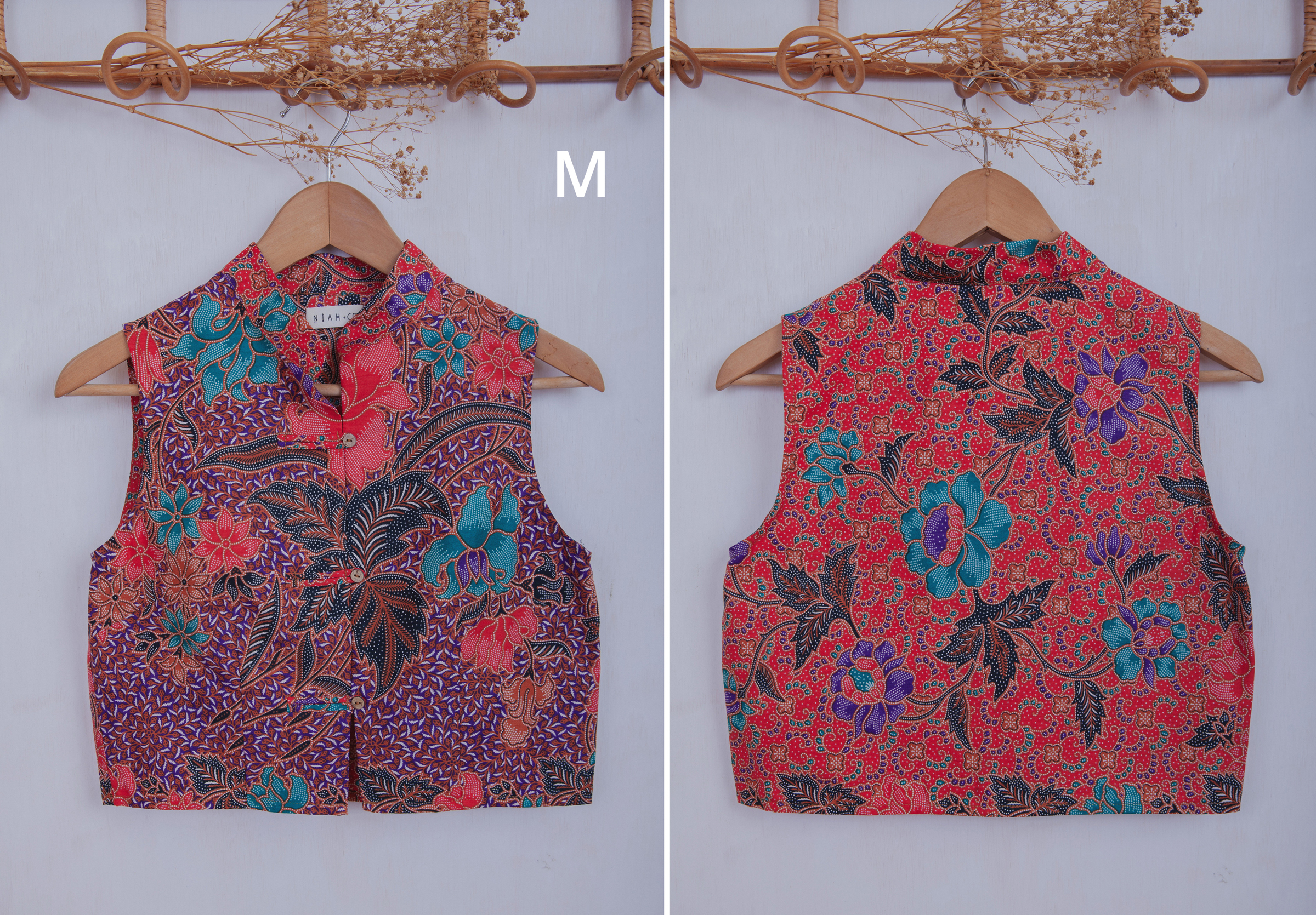 Niah+Co Crop Cheongsam Size M_013