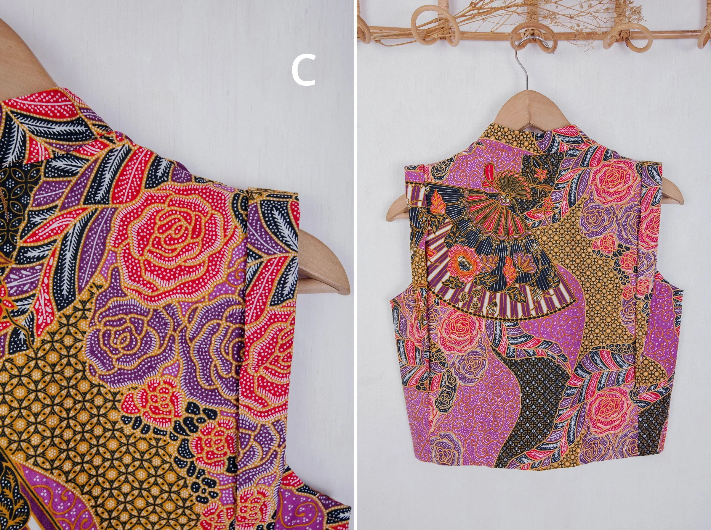 Niah+Co Crop Boxy Cheongsam Size M_002