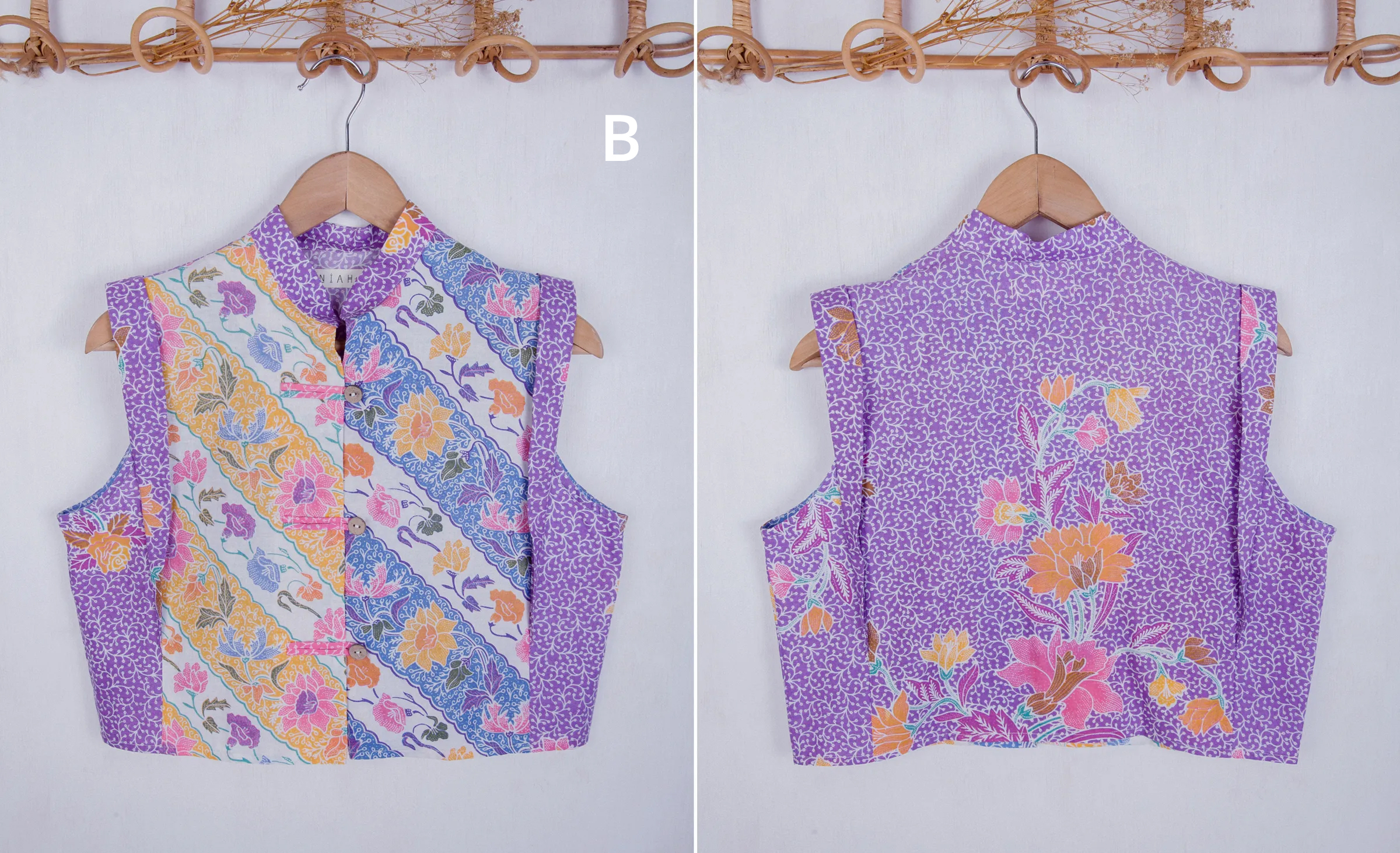 Niah+Co Crop Boxy Cheongsam Size XL_003