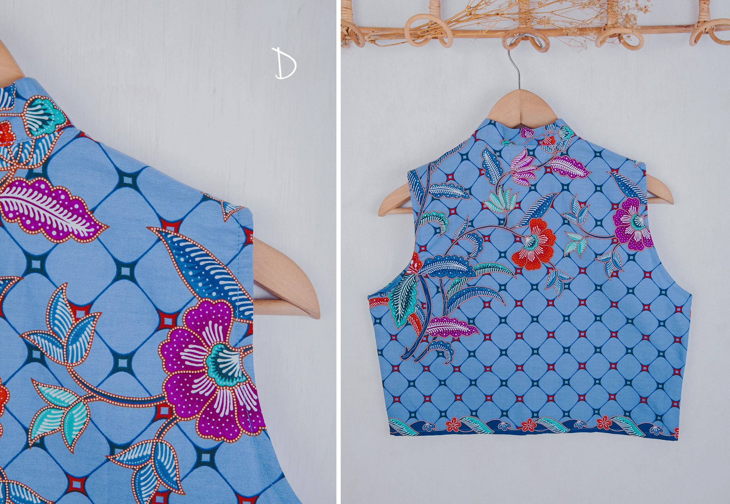 Niah+Co Crop Cheongsam Size XL_002