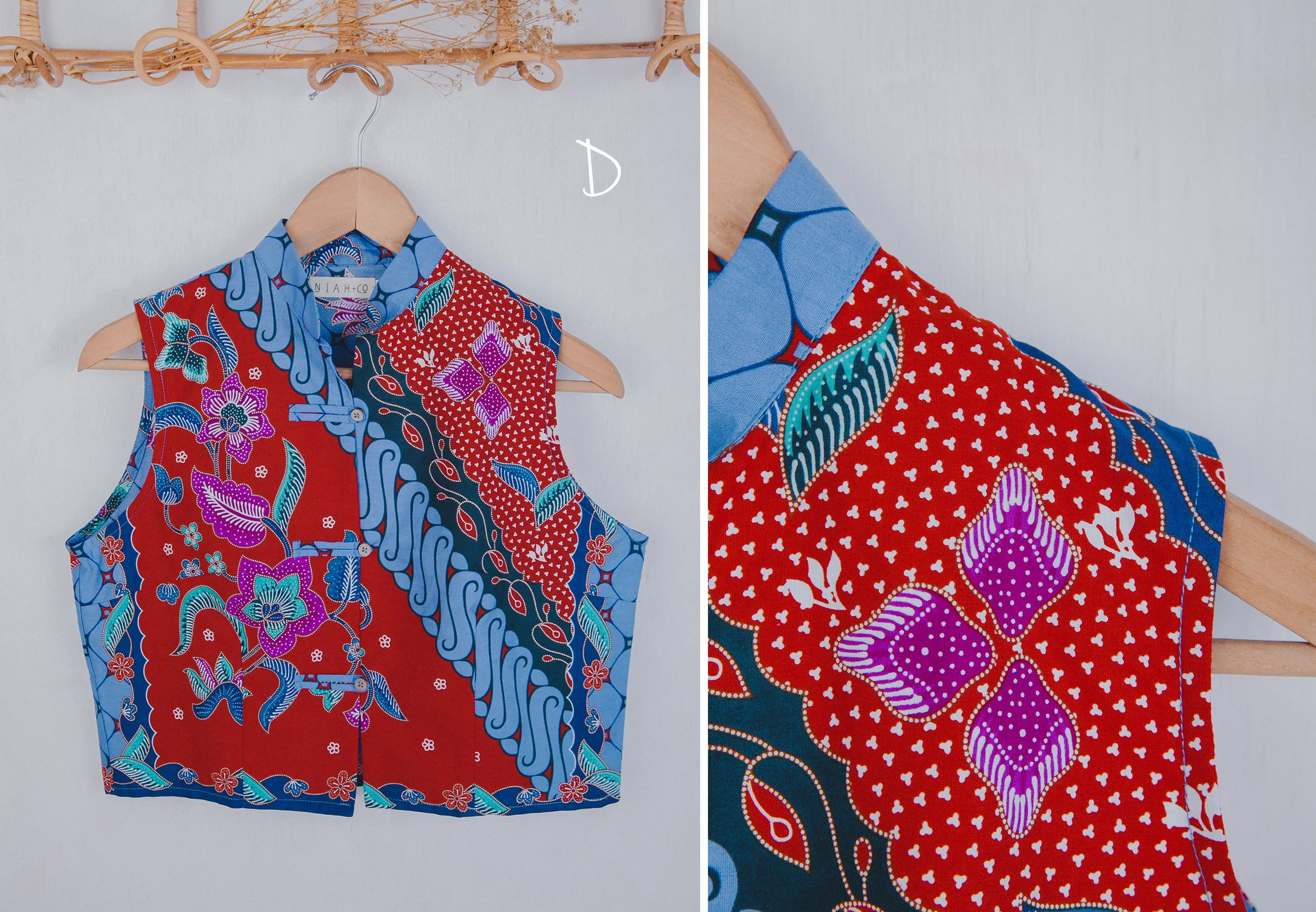 Niah+Co Crop Cheongsam Size XL_001