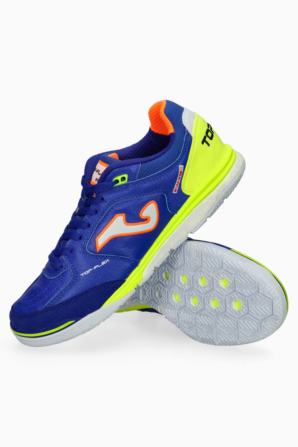 Futsal shoes Top Flex Rebound 23 indoor fluorescent saffron