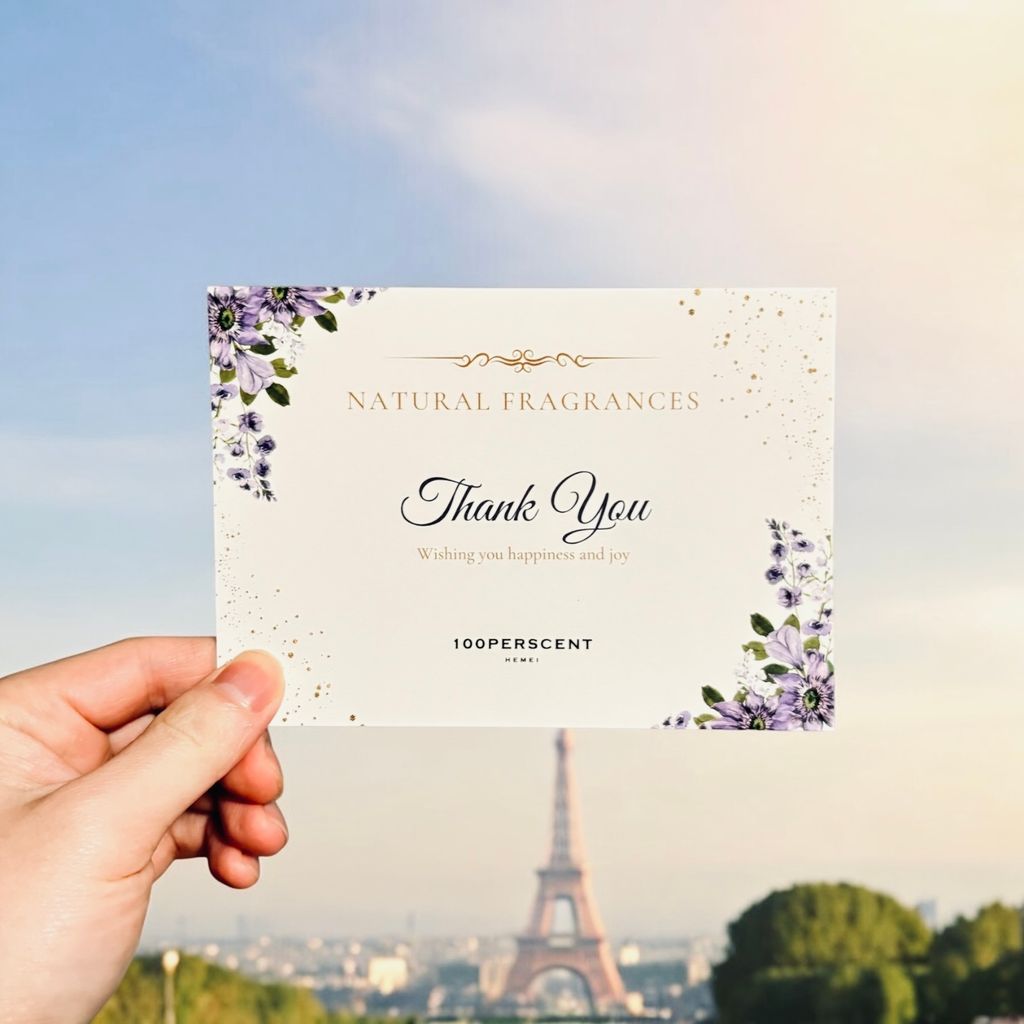 微光花語卡片-正面