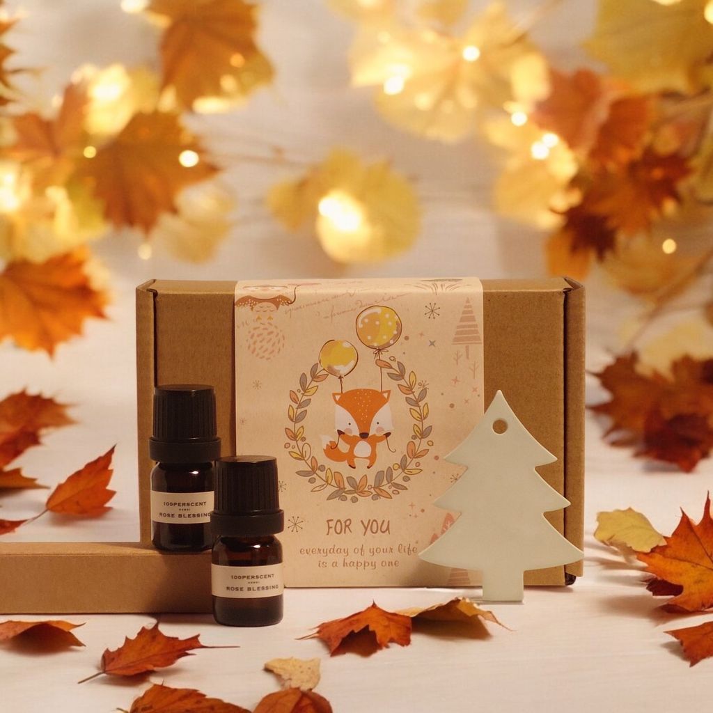 靜謐時光 森林精油擴香禮盒 / 含擴香石芳香液