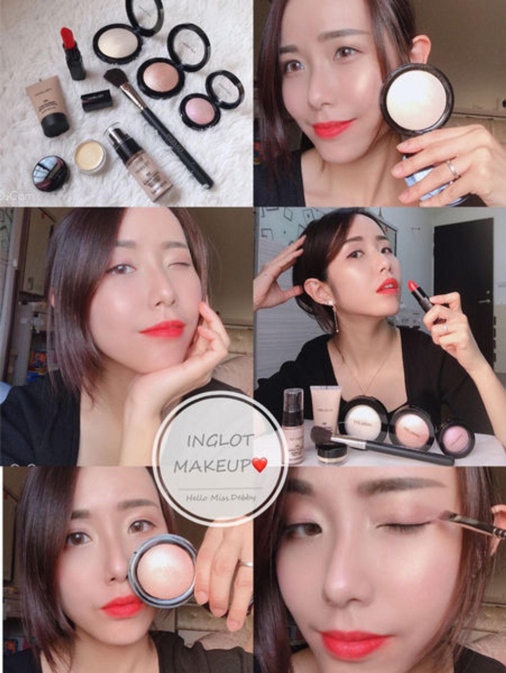 歐美立體妝容藏在細節裡。超實用打亮/眼影教學 - make up by 戴比