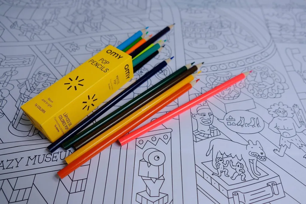 法國omy色鉛筆 双森子