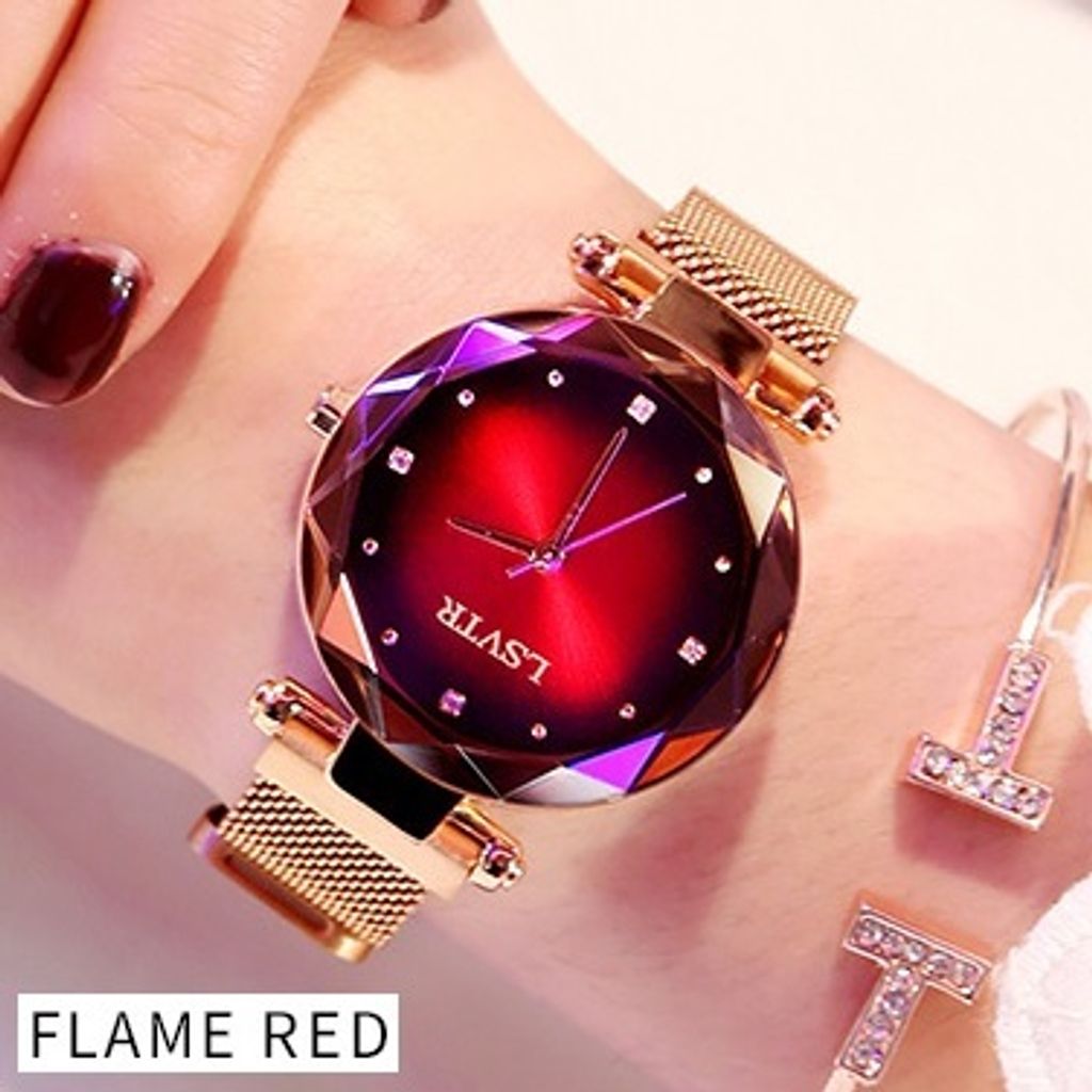 Luxury Magnetic Starry Watch-flame red.jpg