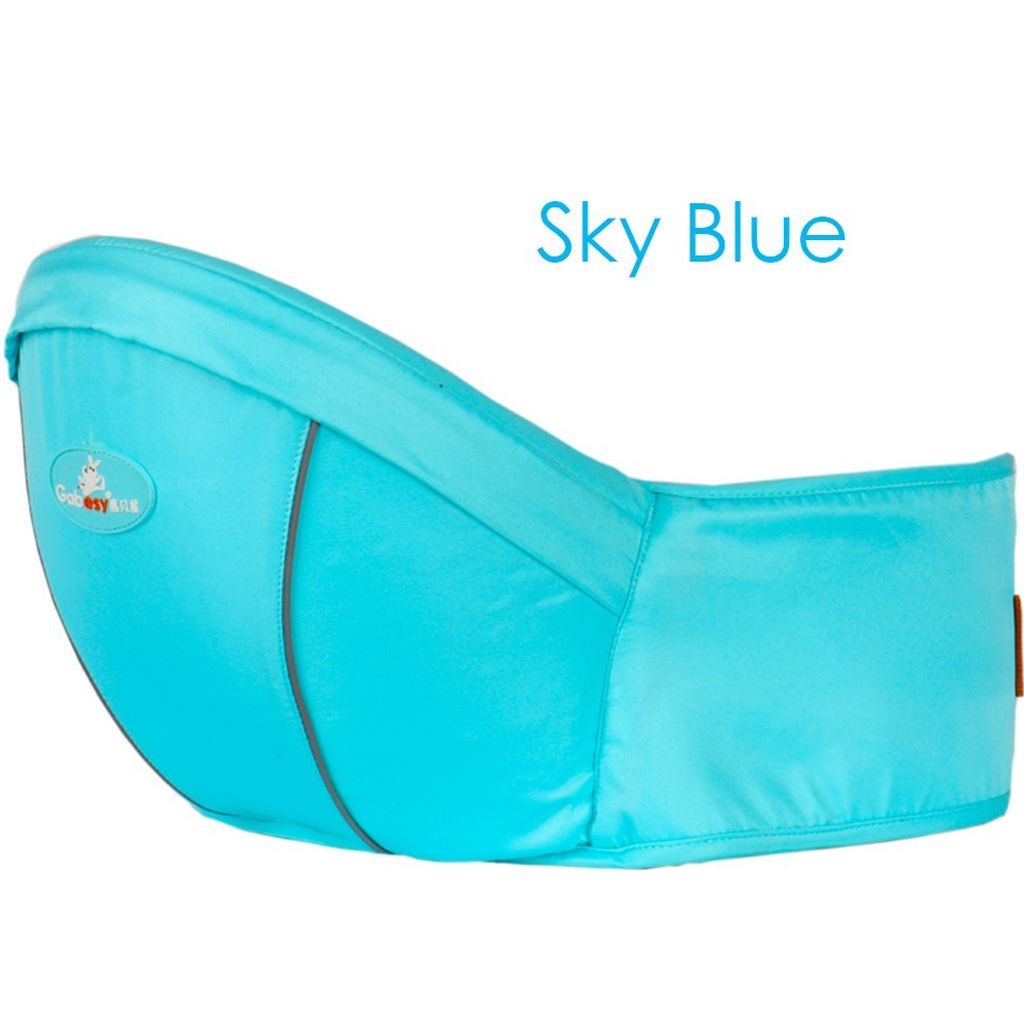 Hipseat Waist Stool Baby Carrier-sky blue.jfif