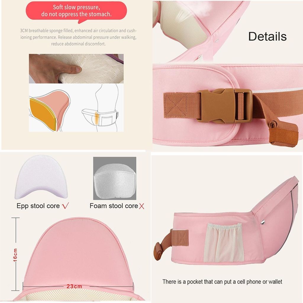 Hipseat Waist Stool Baby Carrier3.jfif