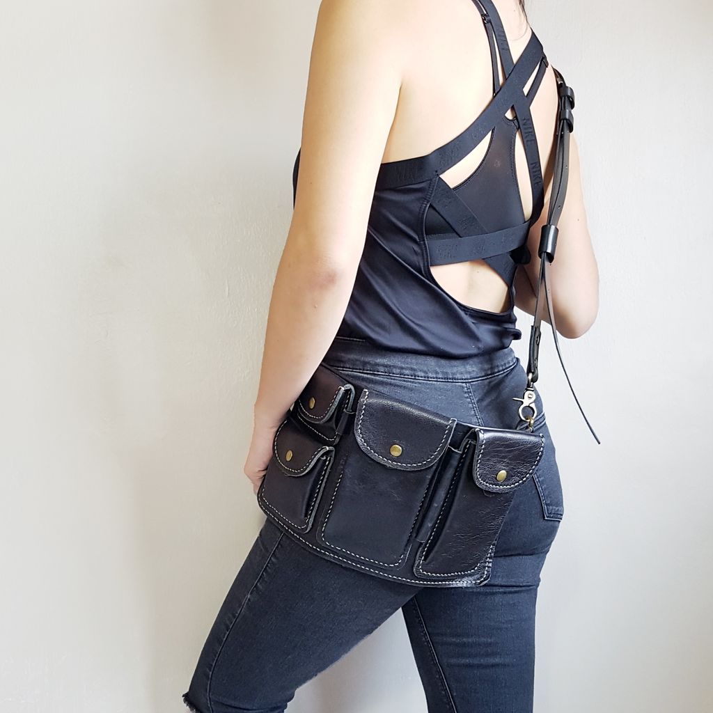 Leather Fanny Pack / Crossbody bag – Lisa Lempp