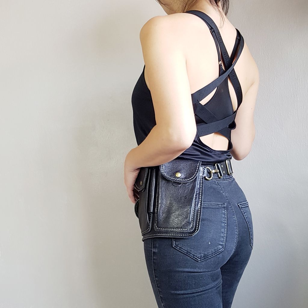 Leather Fanny Pack / Crossbody bag – Lisa Lempp