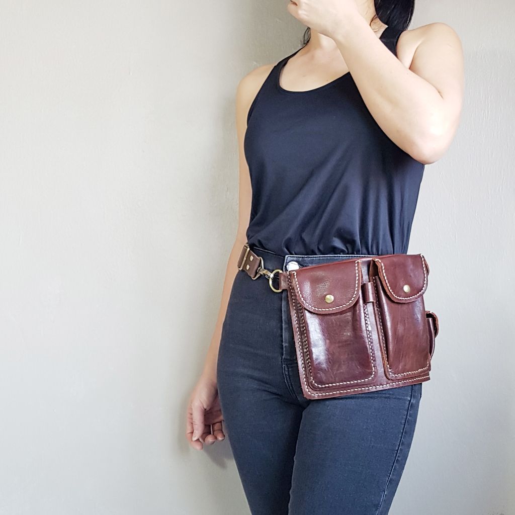 Leather Fanny Pack / Crossbody bag – Lisa Lempp