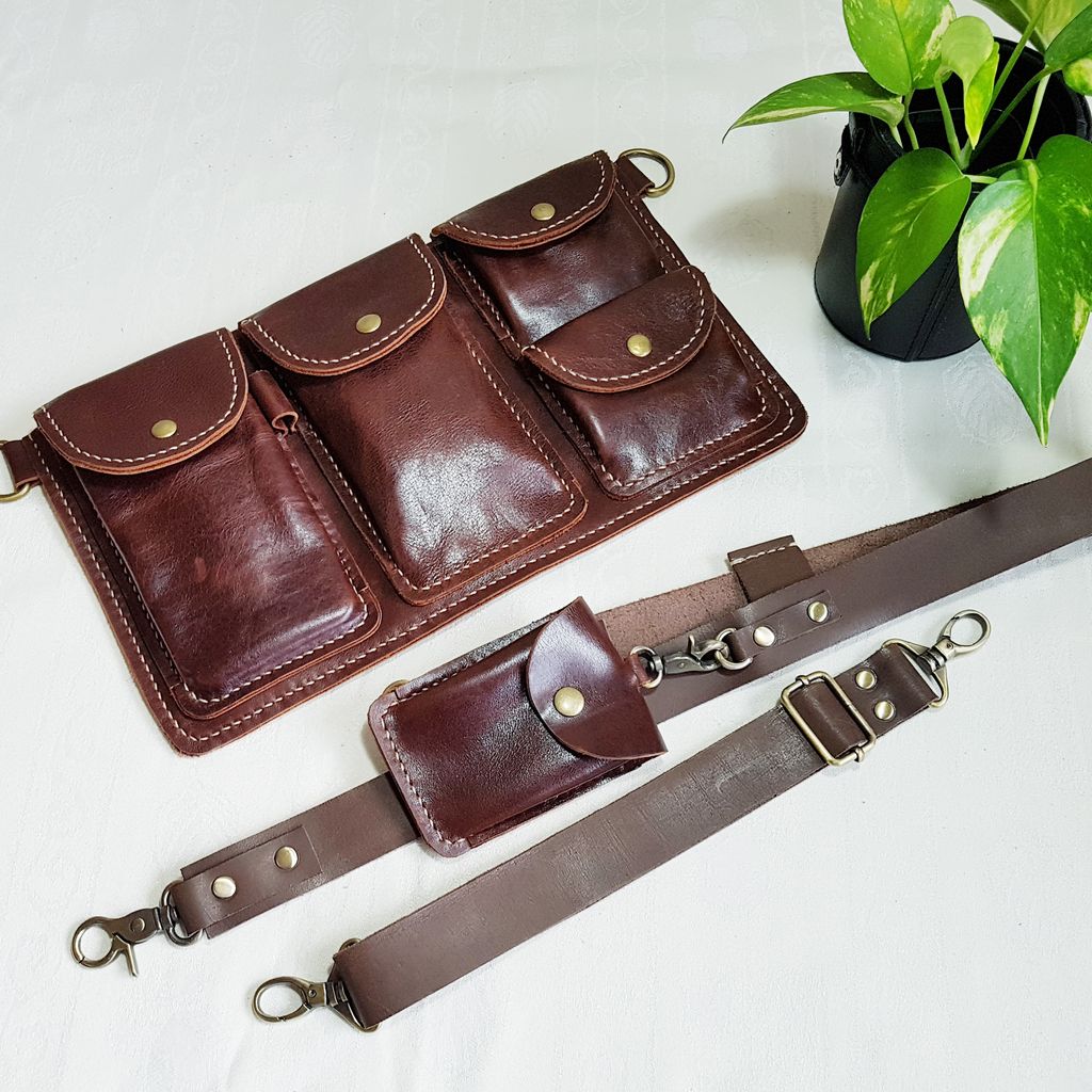 Leather Fanny Pack / Crossbody bag – Lisa Lempp