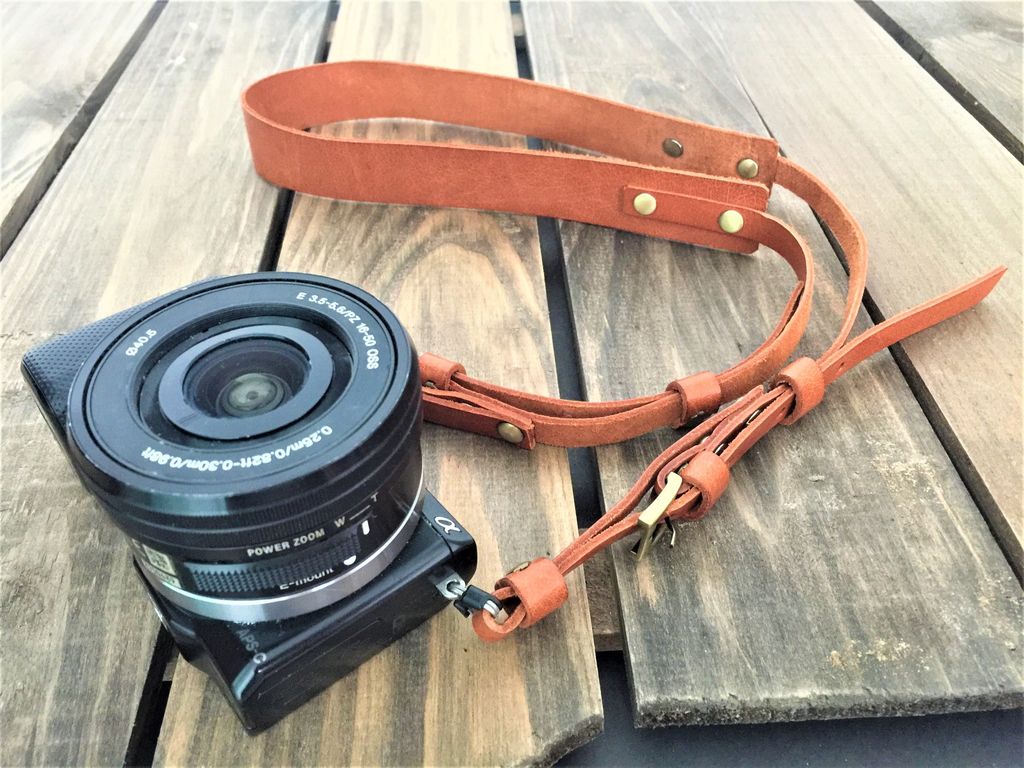 Leather Camera Strap // Camera Accessories // Photographer Gift – Kinies