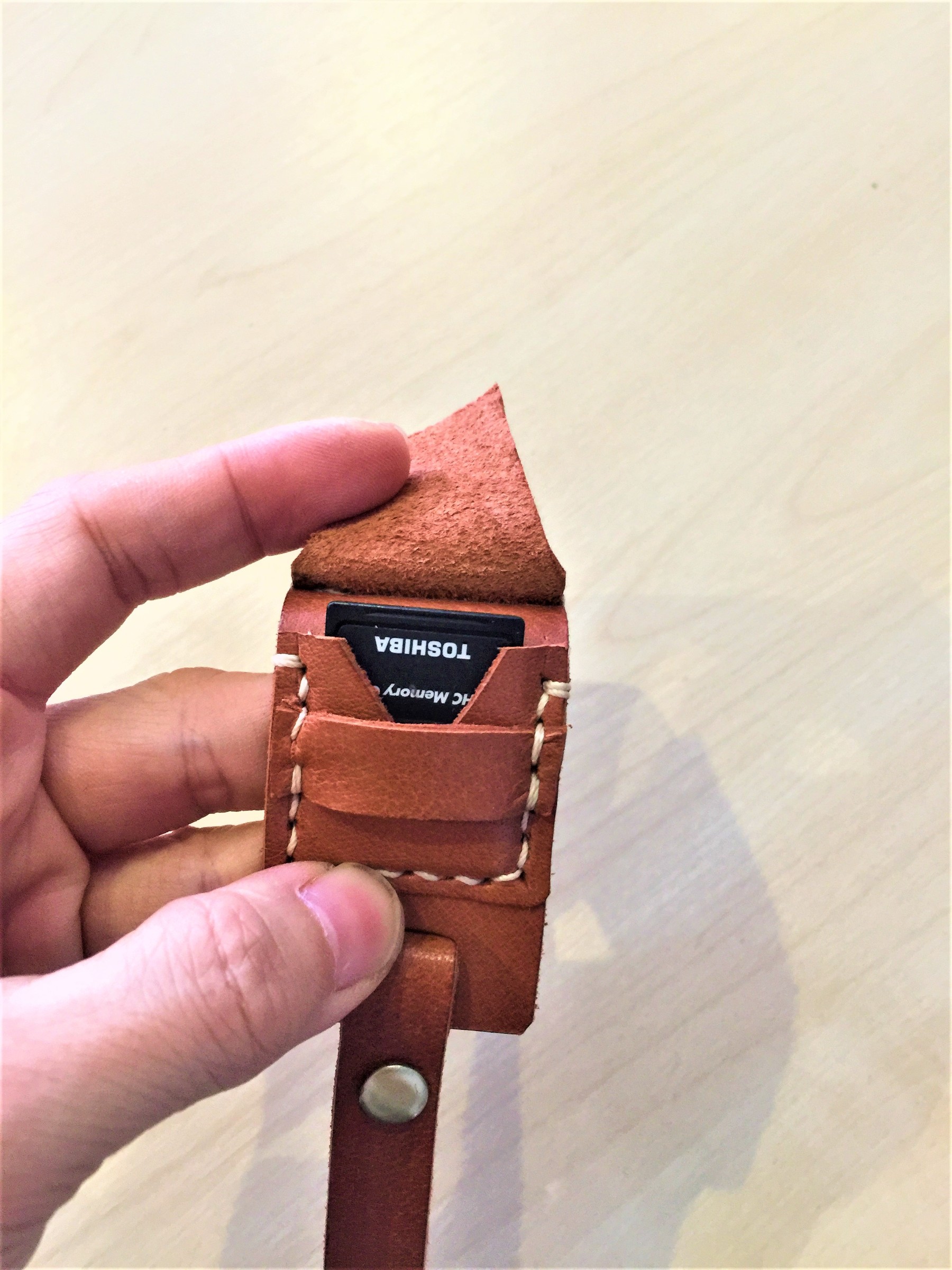 card holder with wrist strap