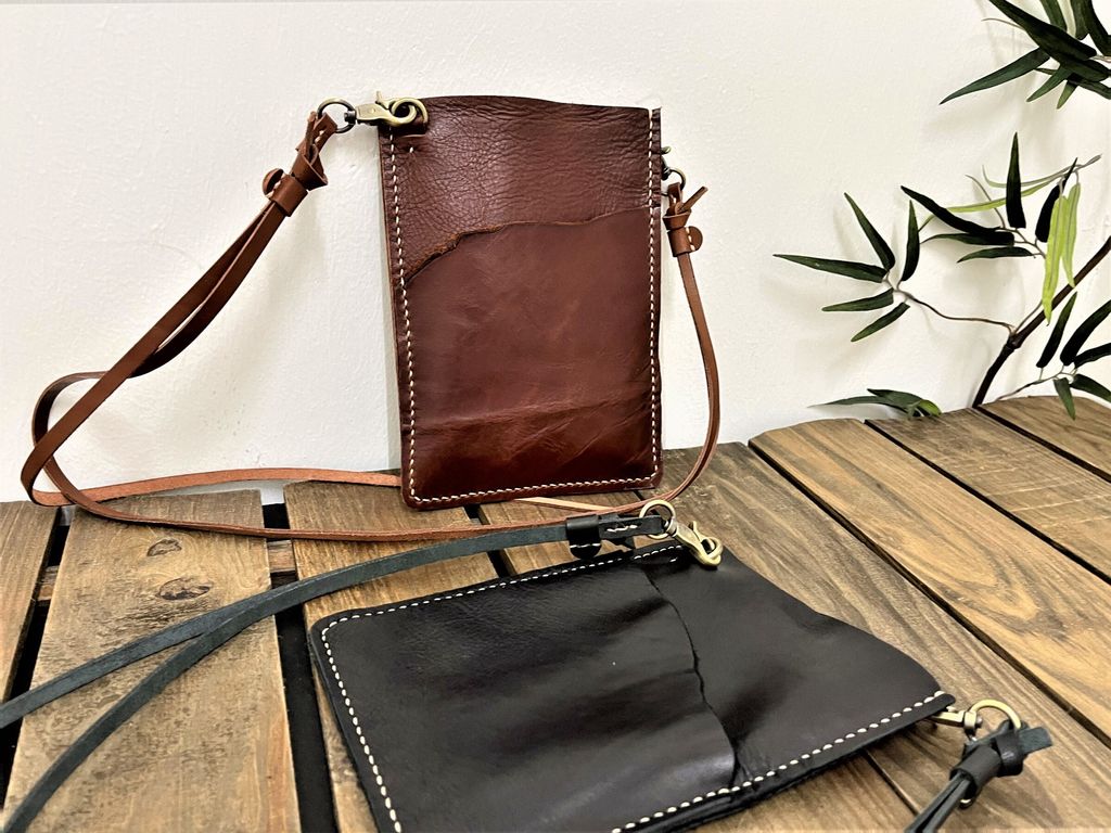 Minimalist Bag // Phone pouch // Leather Bag – Kinies